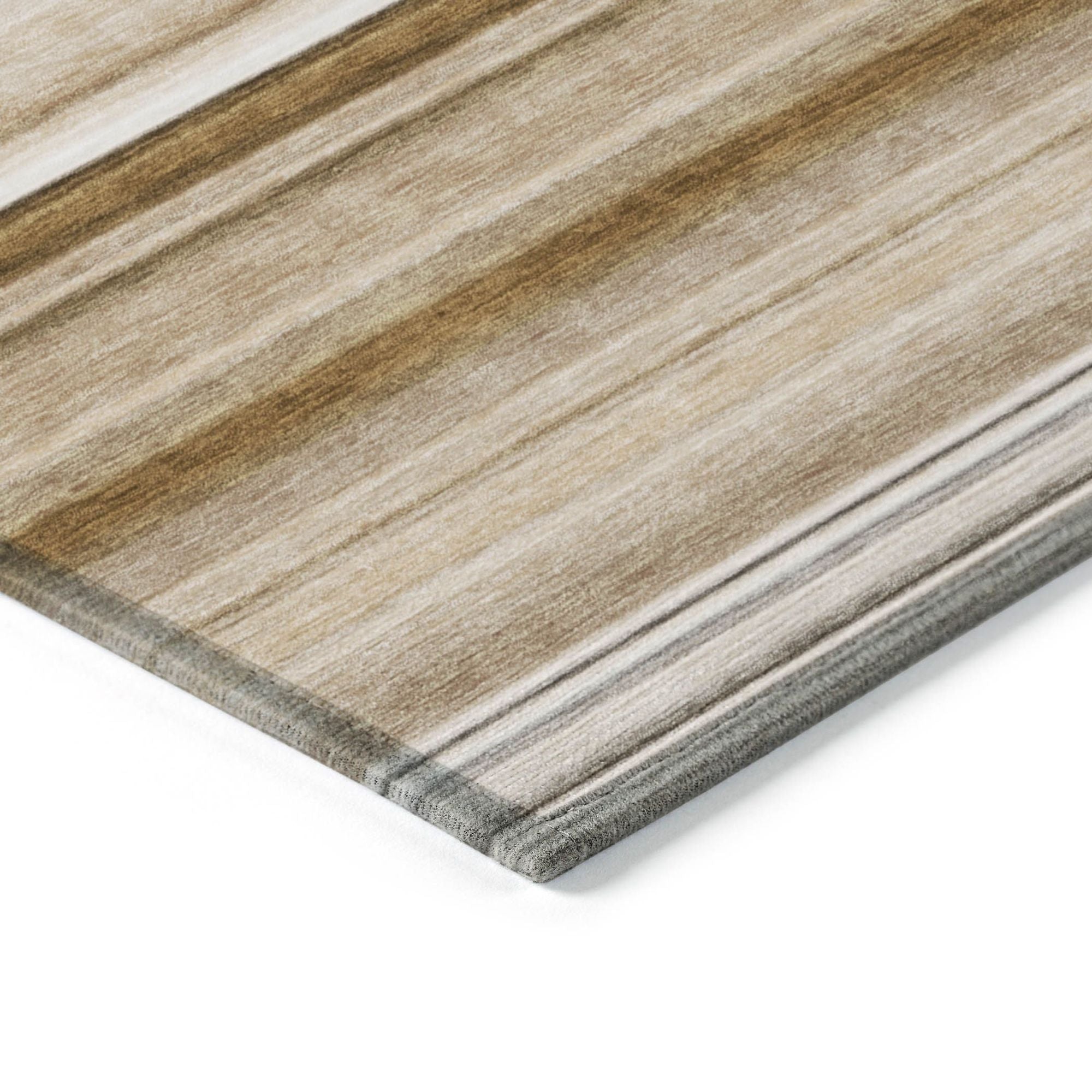 Machine Made ACN529 Chocolate Brown Rugs