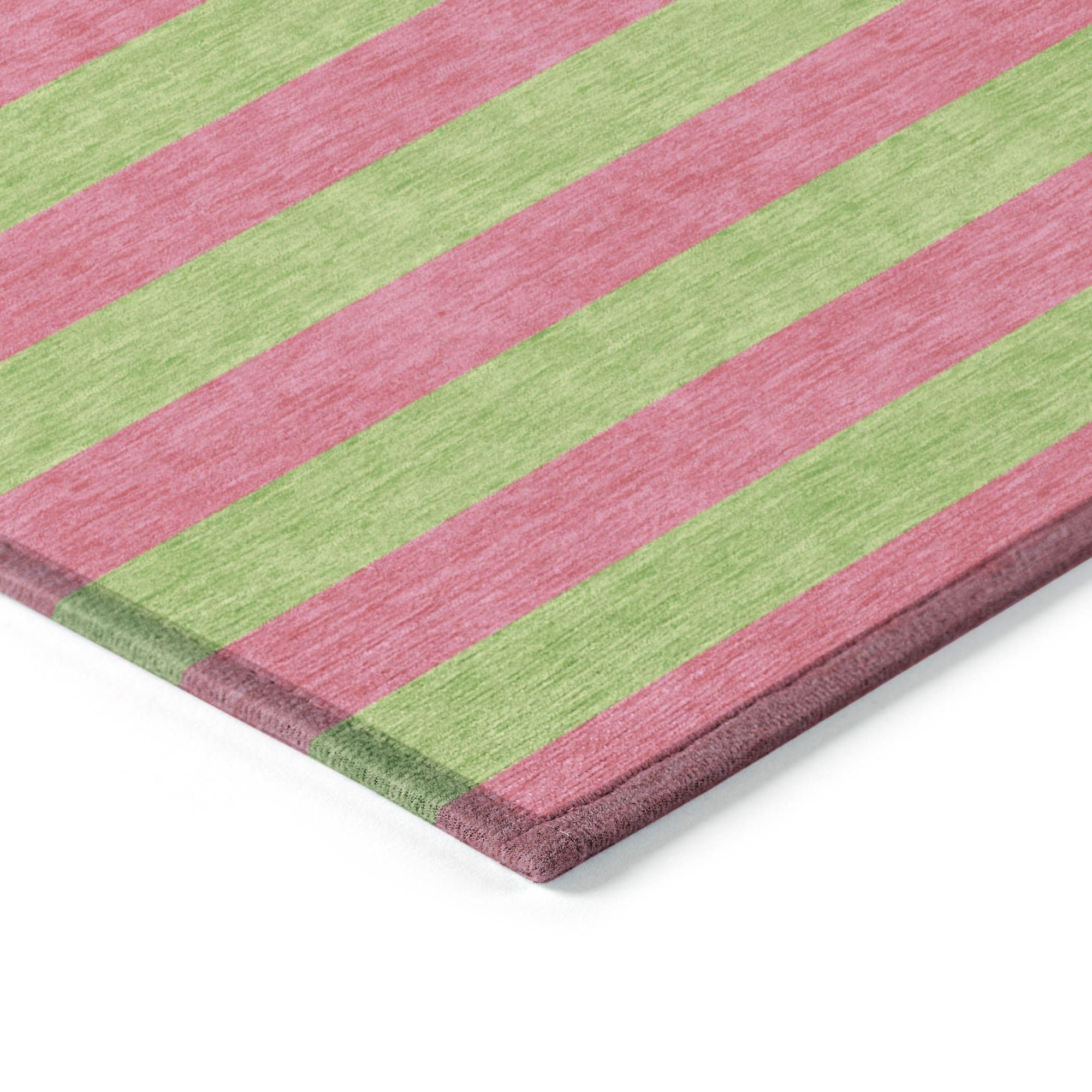 Machine Made ACN530 Blush Pink Rugs