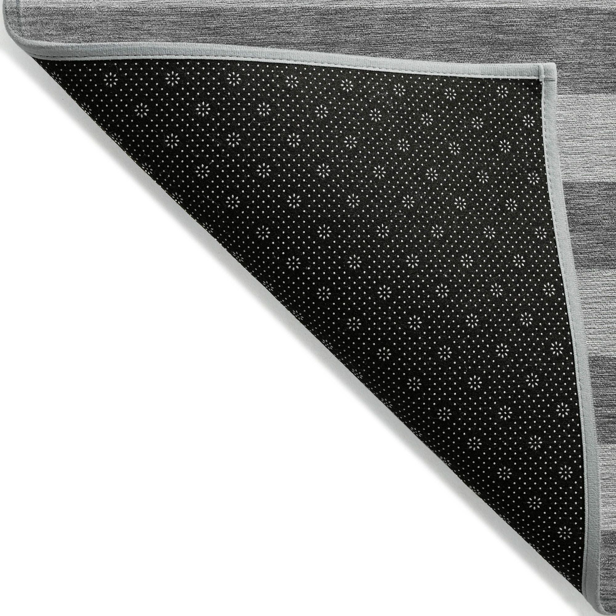 Machine Made ACN530 Granite Gray Rugs