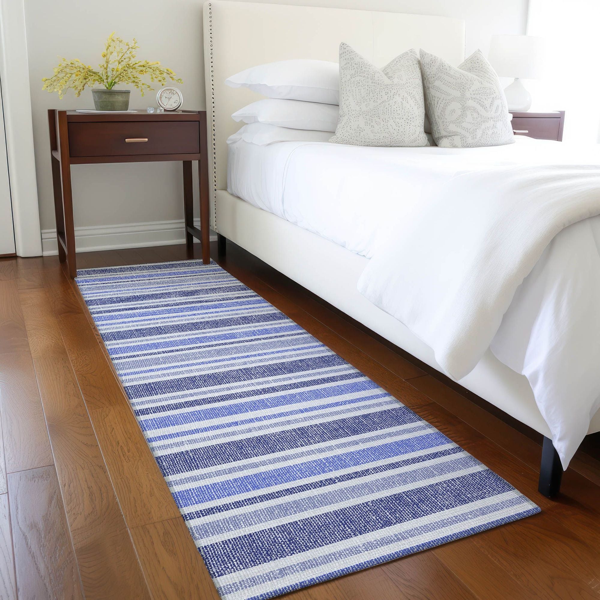 Machine Made ACN531 Blue Rugs