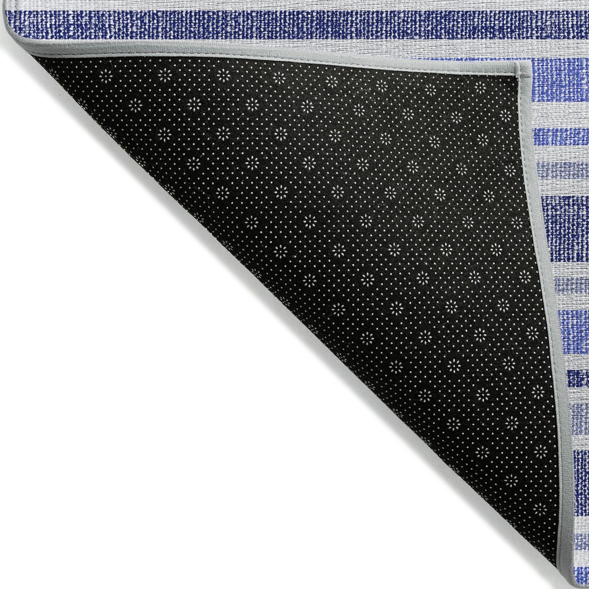 Machine Made ACN531 Blue Rugs