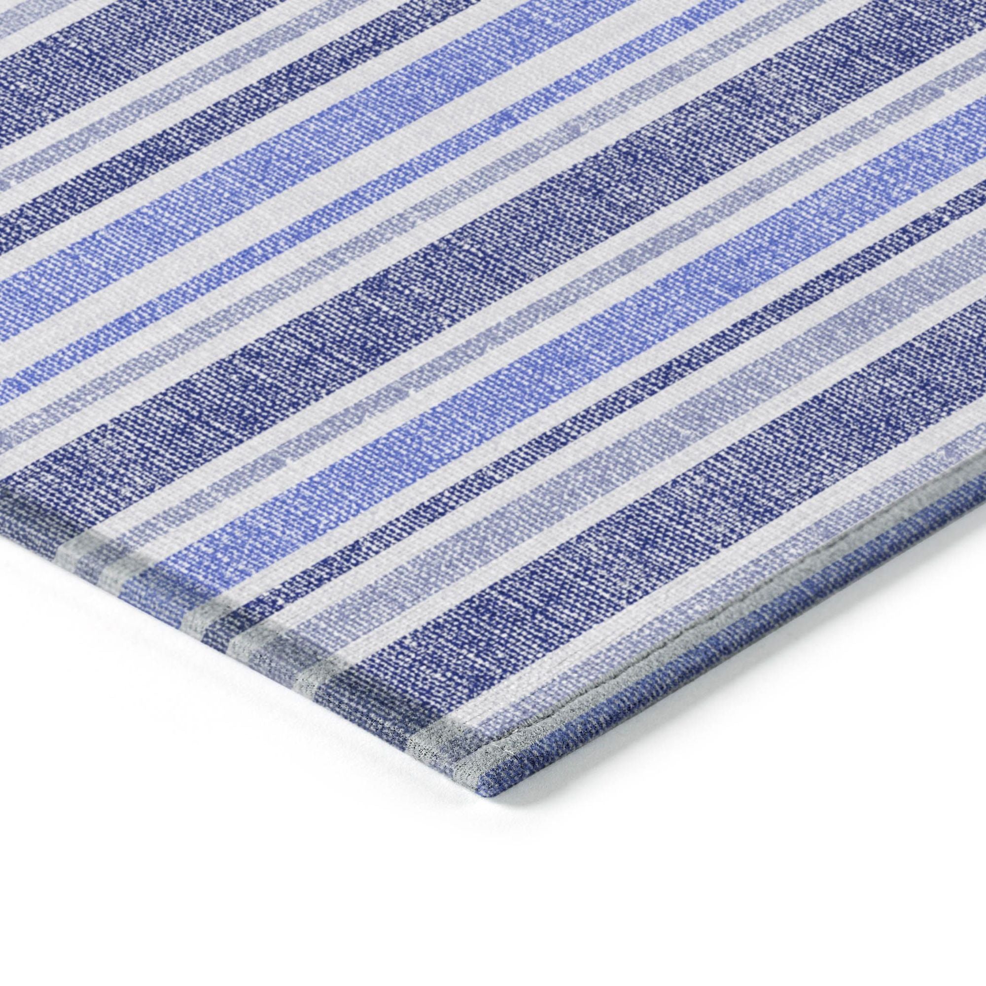 Machine Made ACN531 Blue Rugs