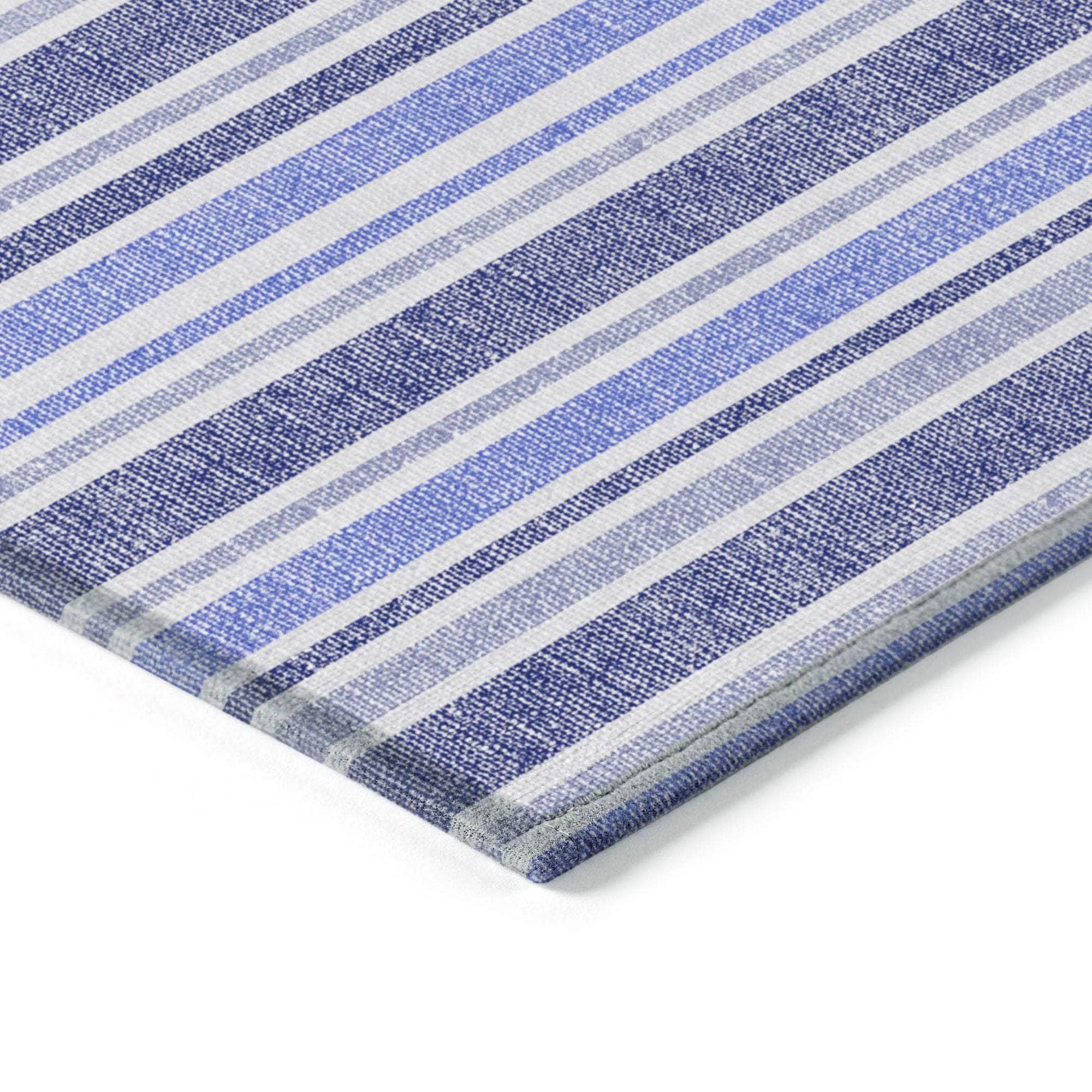 Machine Made ACN531 Blue Rugs
