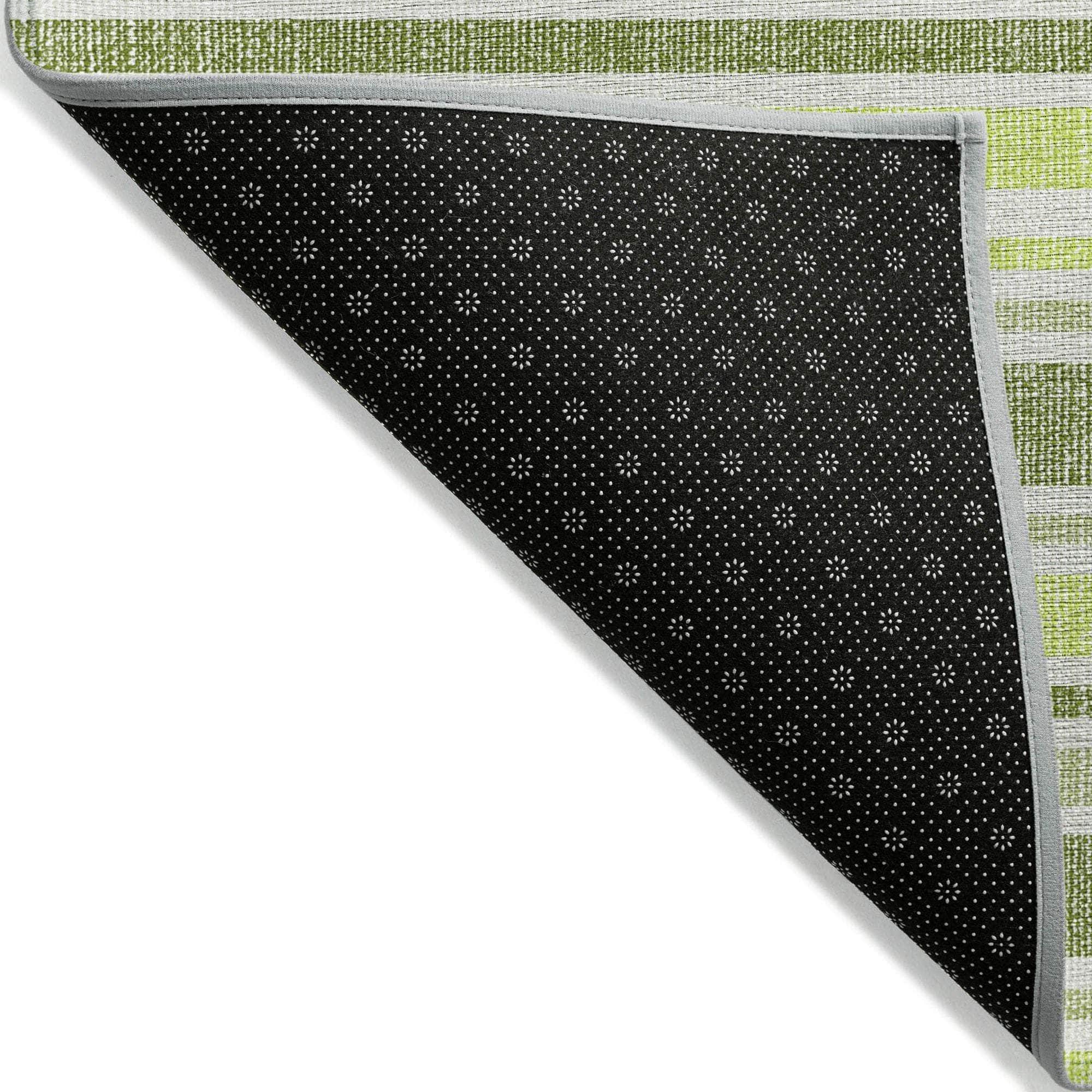 Machine Made ACN531 Fern Green Rugs