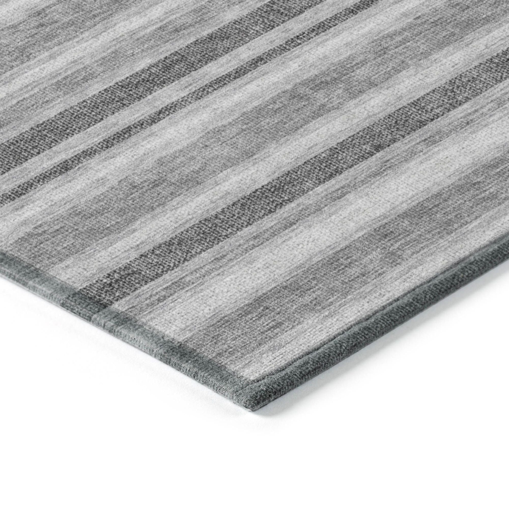 Machine Made ACN531 Gray Rugs