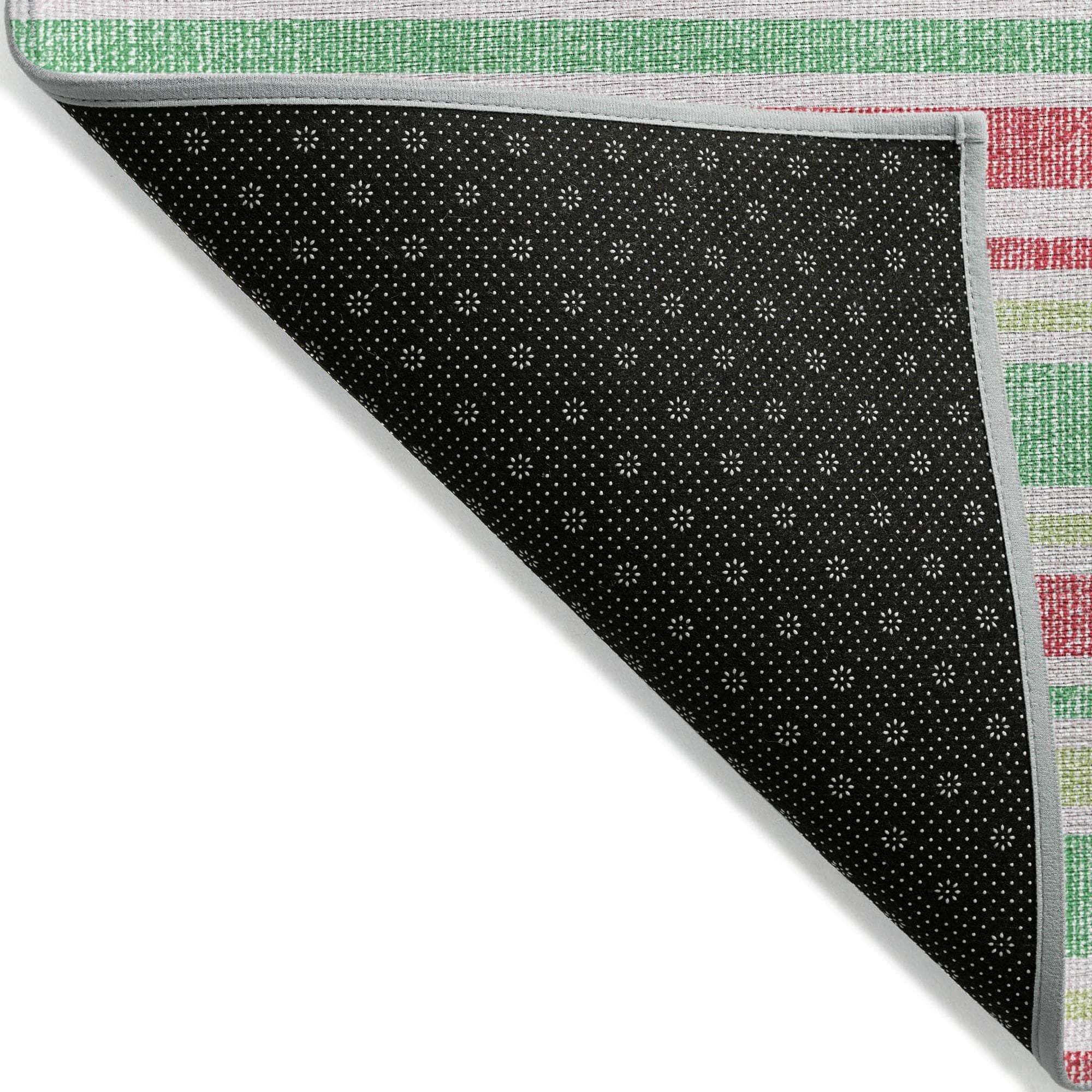 Machine Made ACN531 Green Rugs