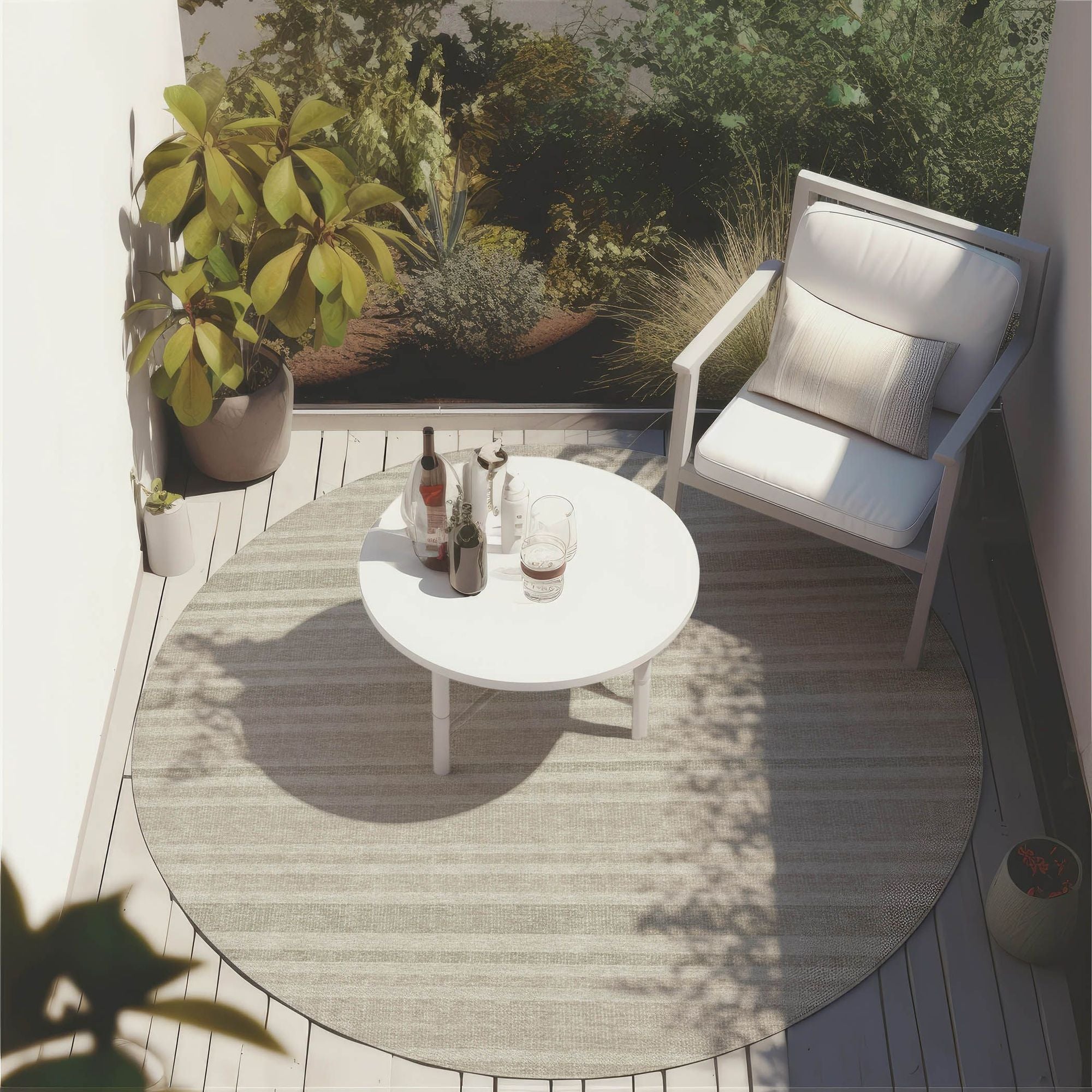 Machine Made ACN531 Ivory Rugs