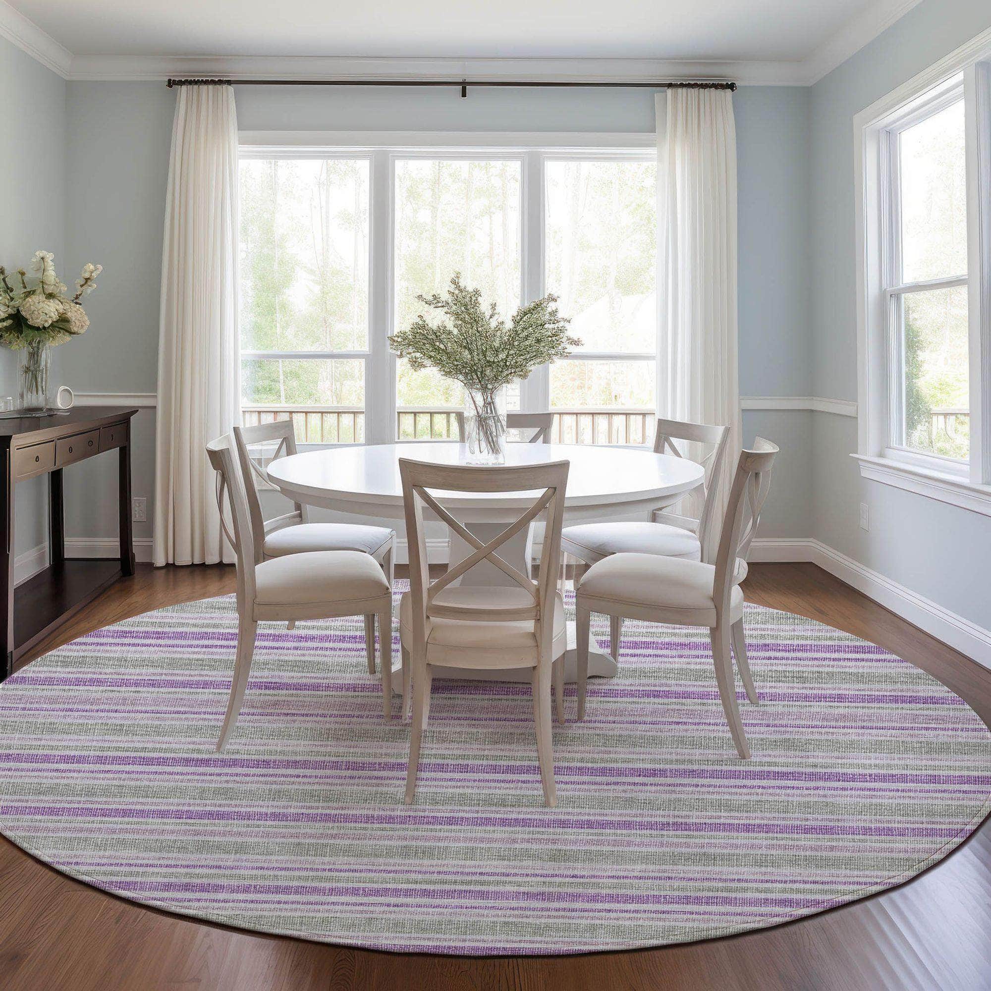 Machine Made ACN531 Pearl Ivory Rugs