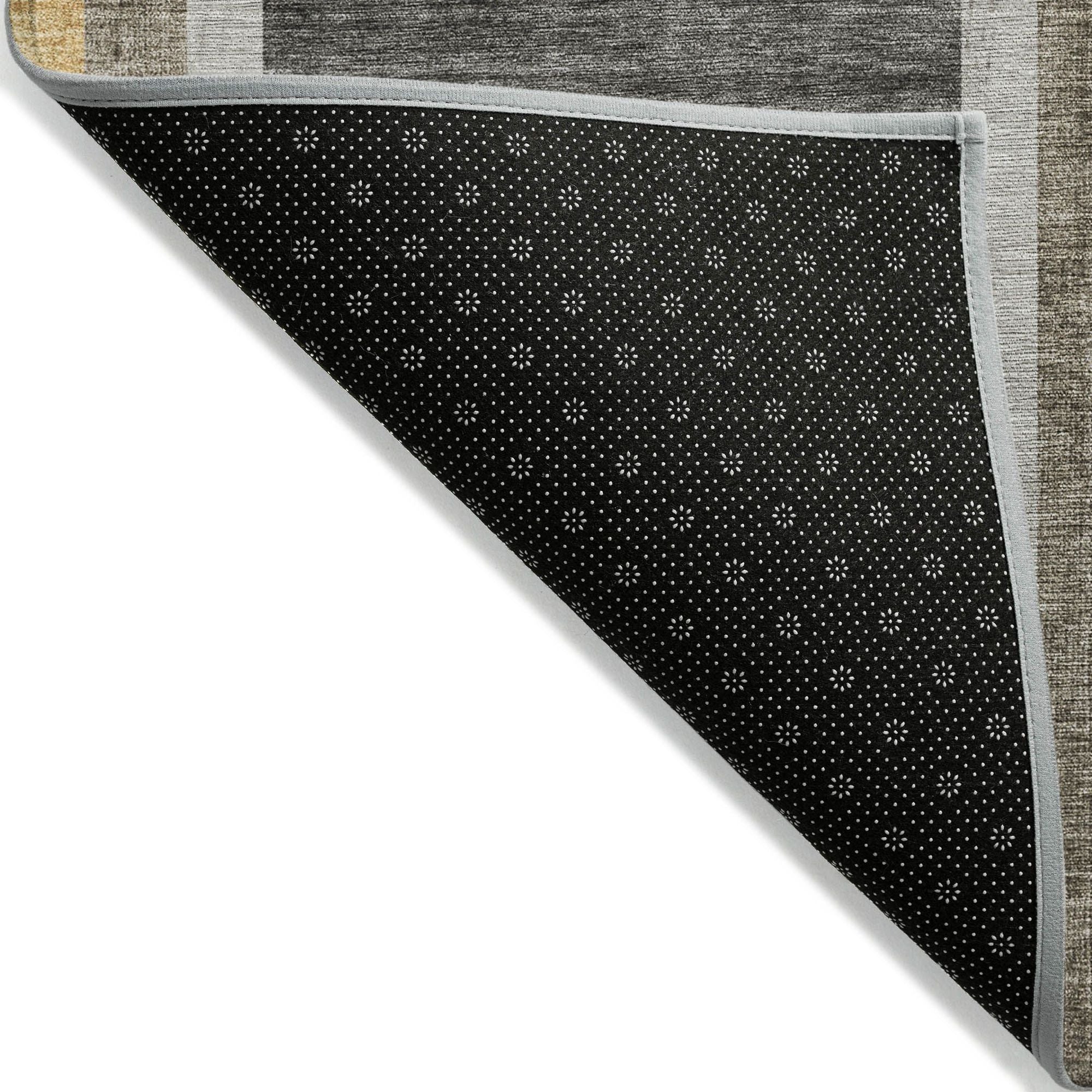 Machine Made ACN532 Taupe Brown Rugs