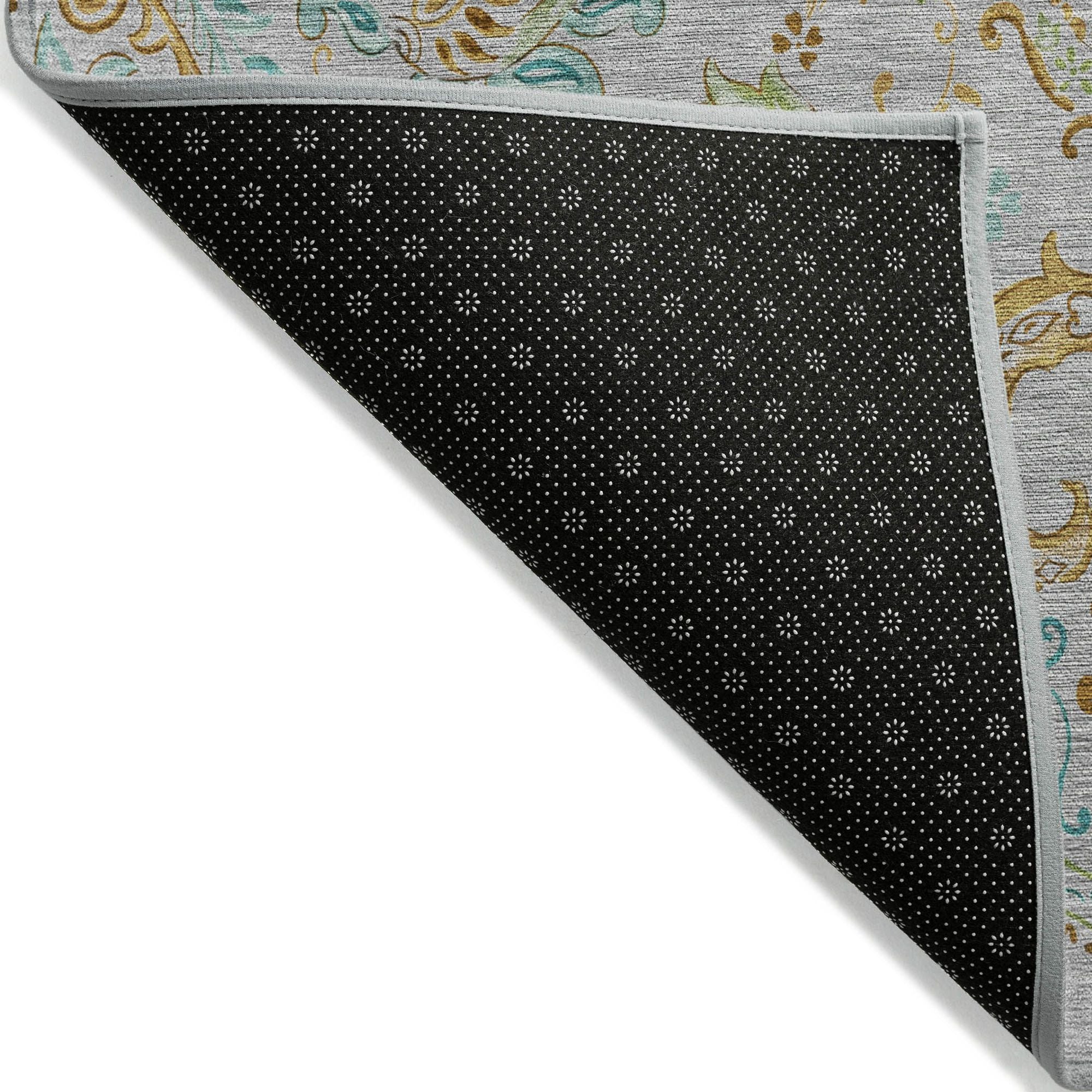 Machine Made ACN533 Gray Rugs