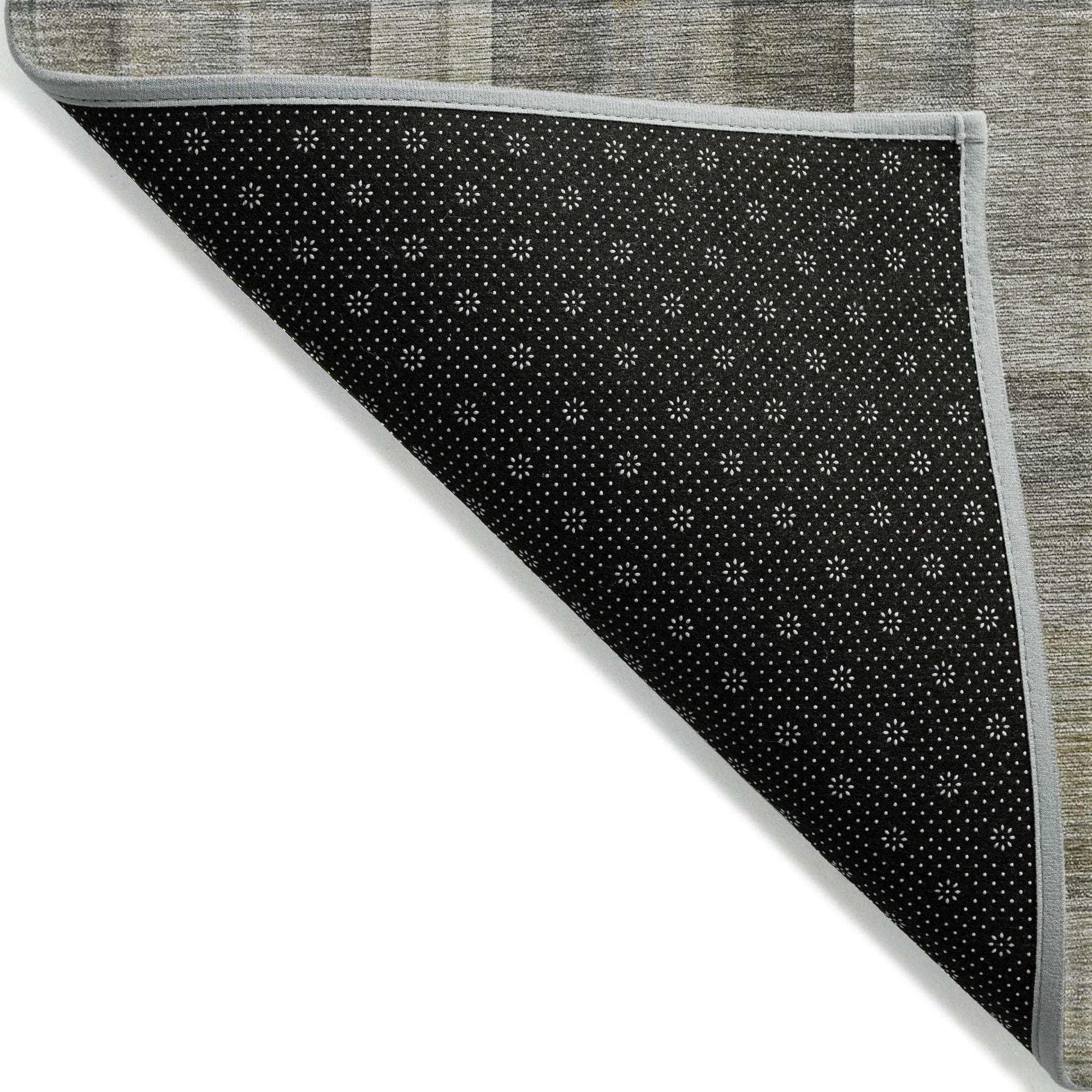 Machine Made ACN534 Gray Rugs