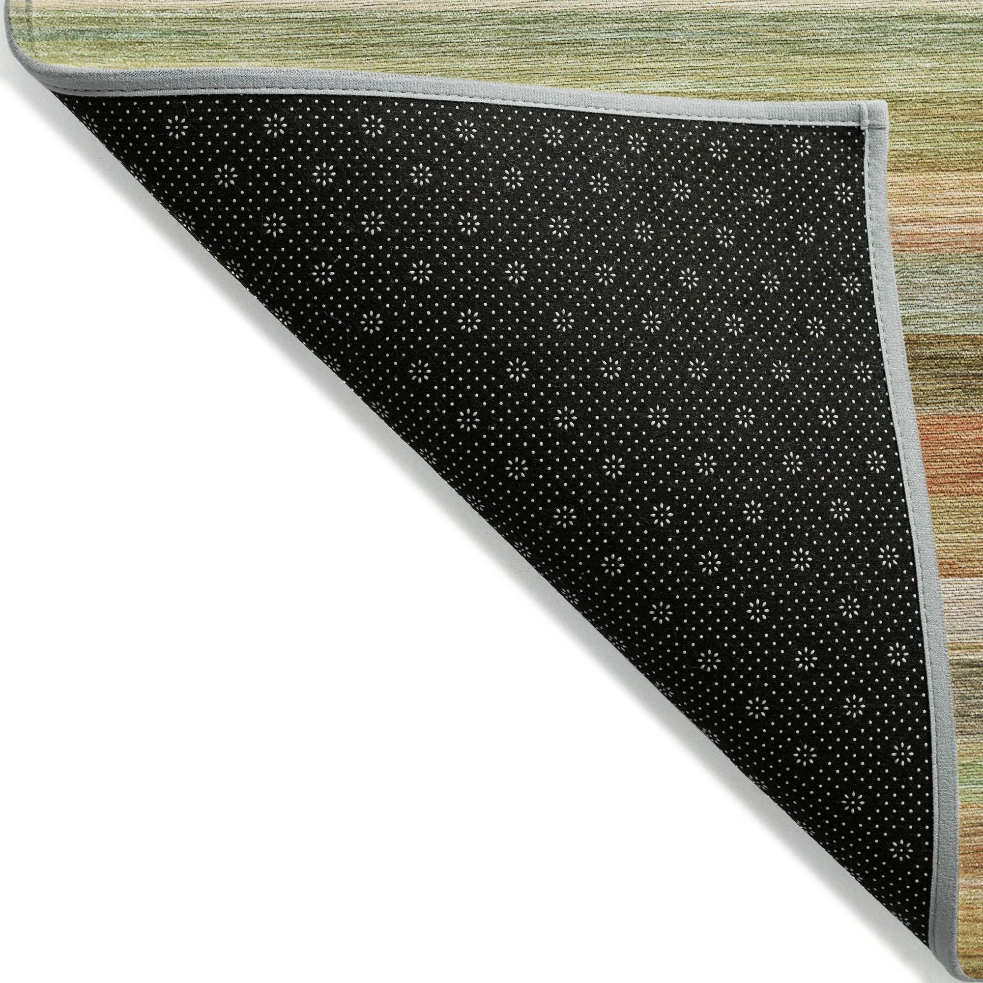 Machine Made ACN535 Aloe Green Rugs