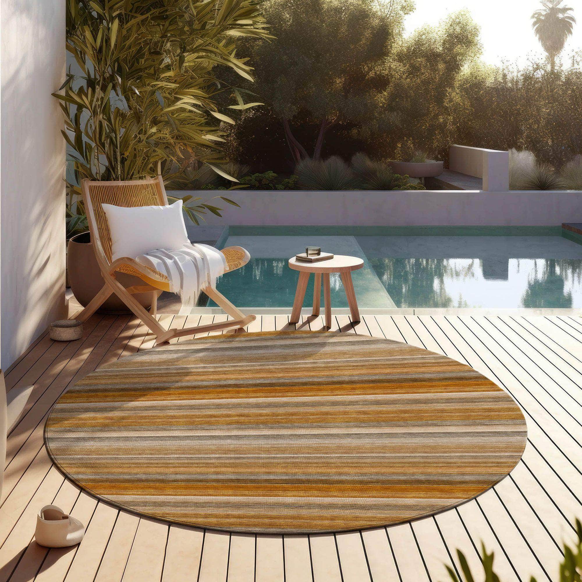 Machine Made ACN535 Paprika Orange Rugs