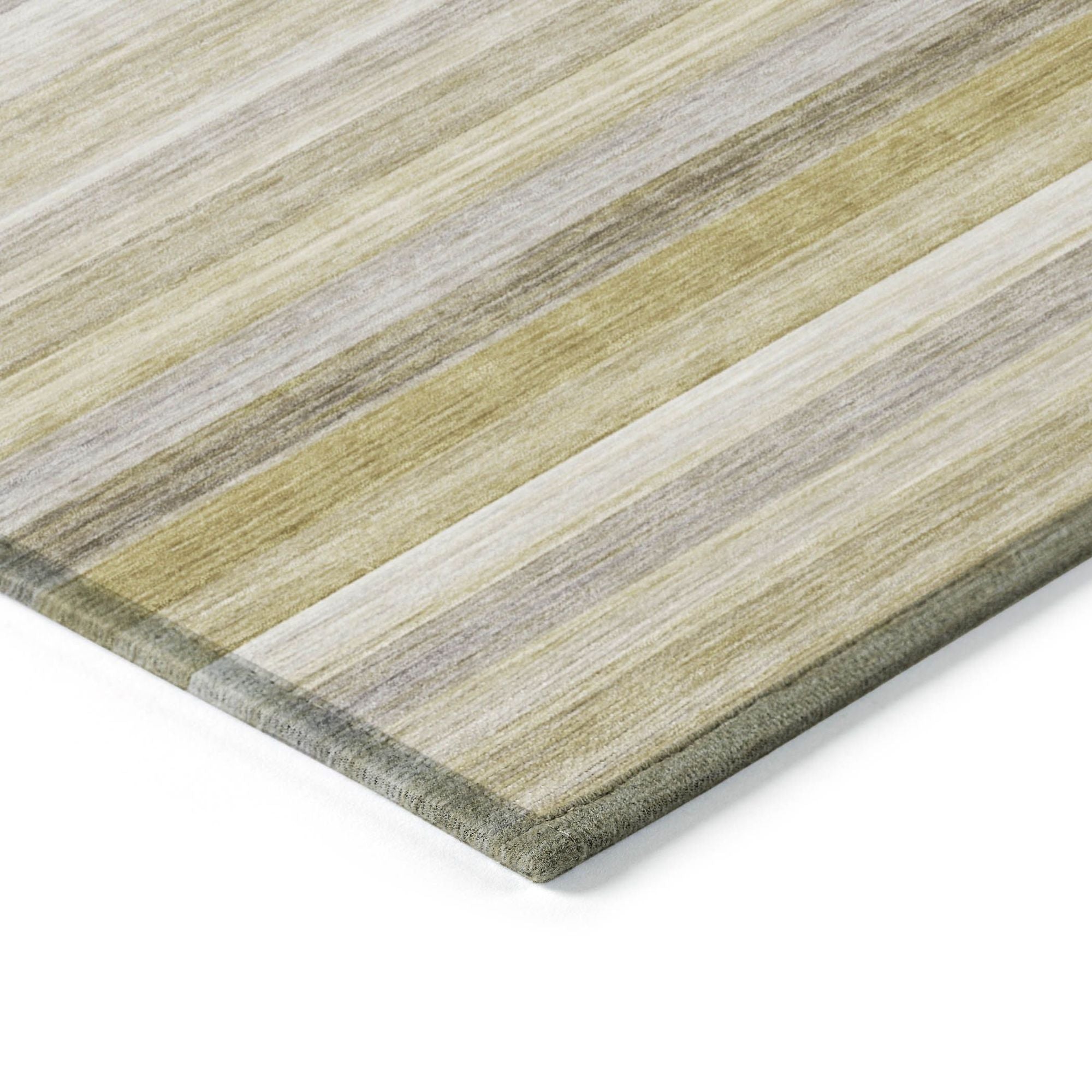 Machine Made ACN535 Wheat Gold Rugs
