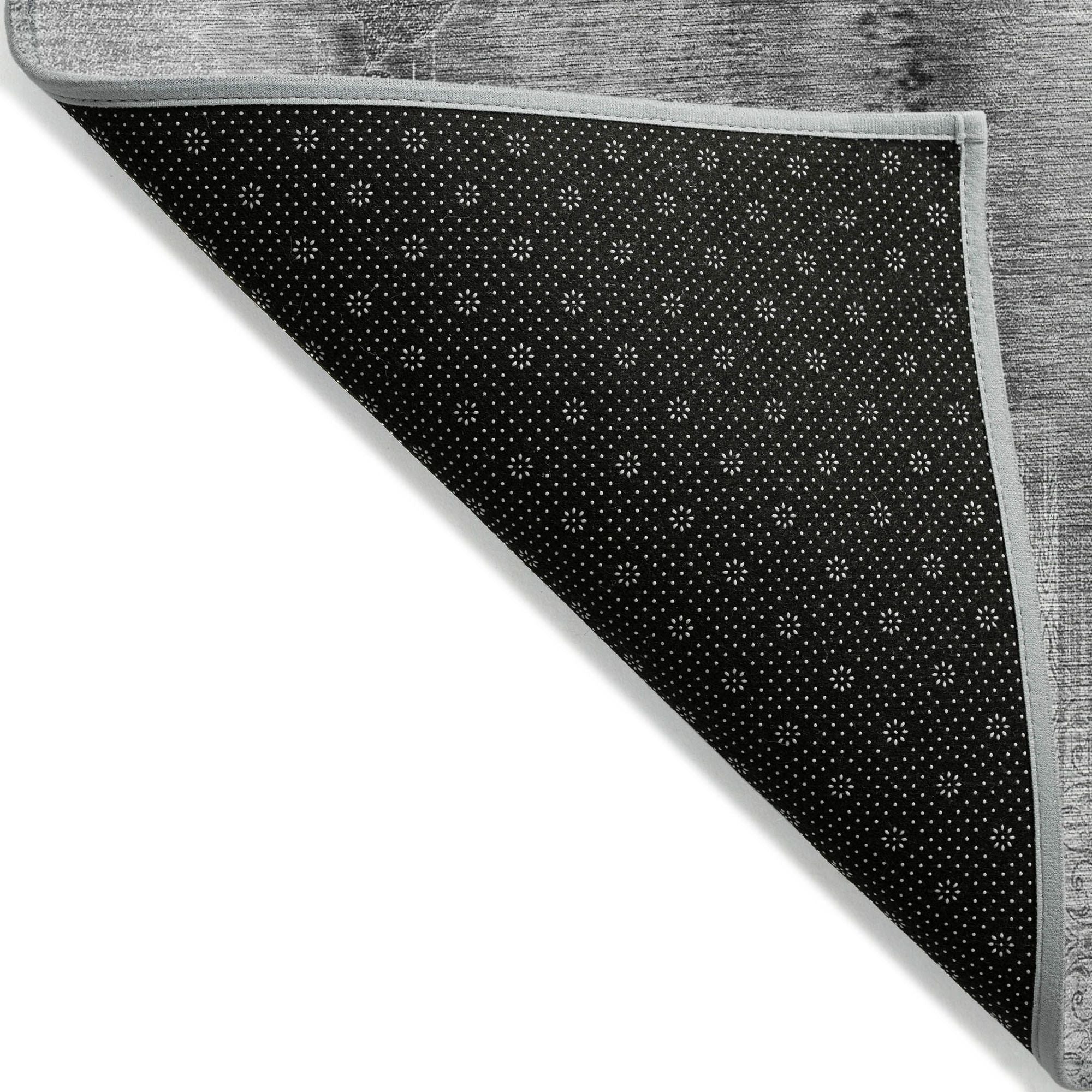Machine Made ACN537 Gray Rugs