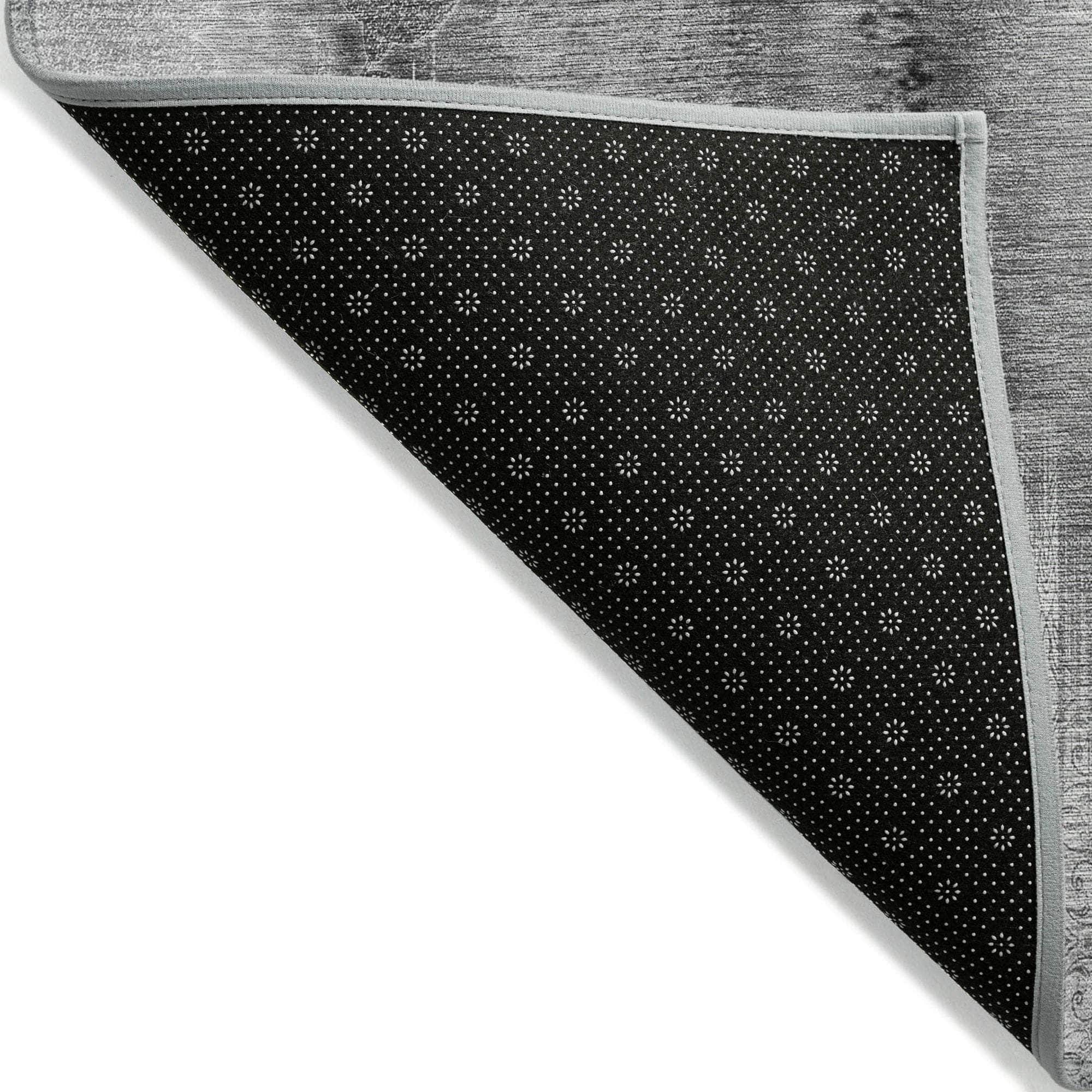 Machine Made ACN537 Gray Rugs