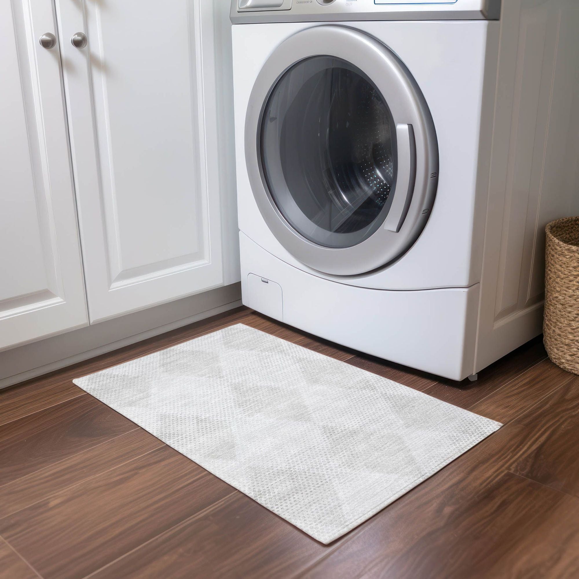Machine Made ACN539 Ivory Rugs