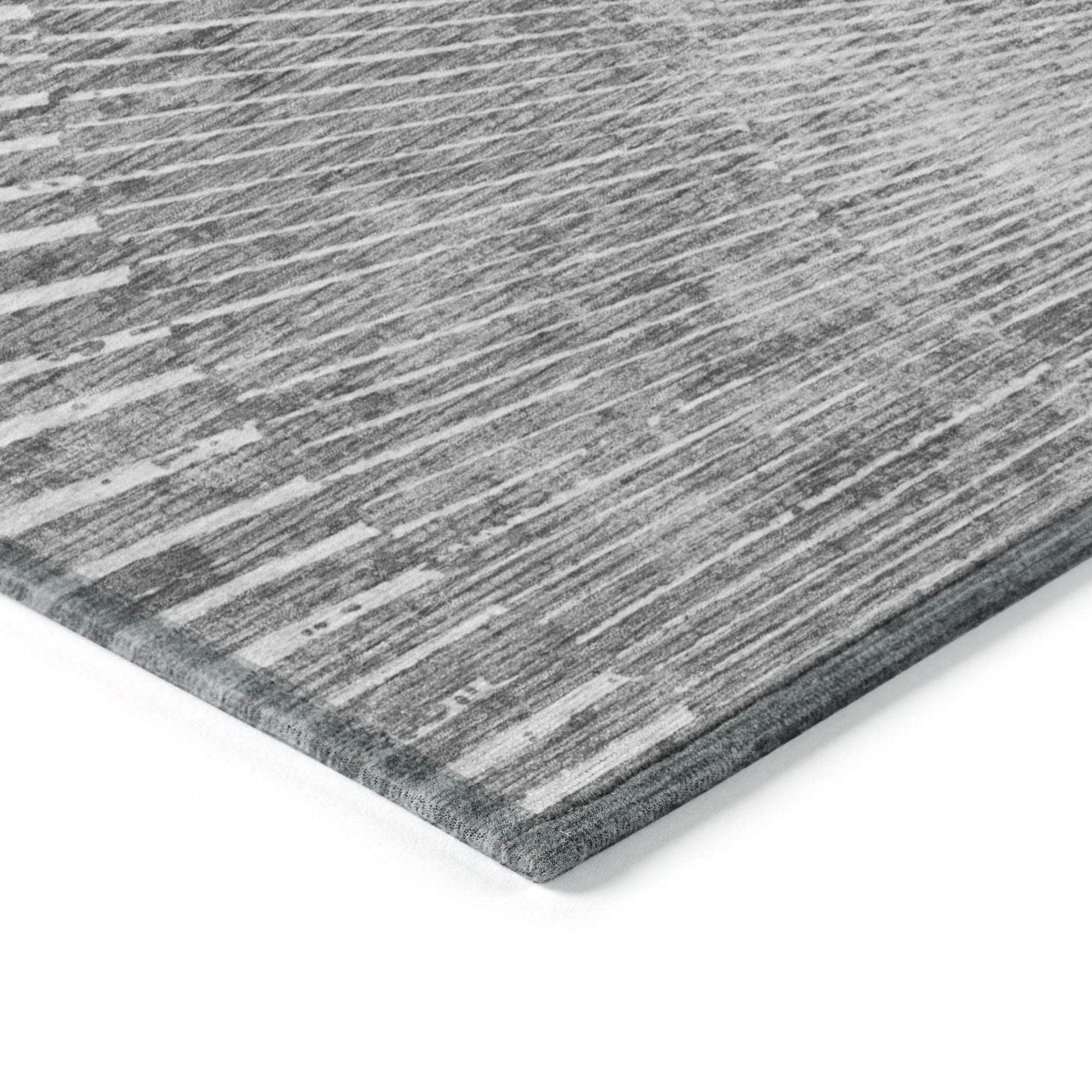 Machine Made ACN542 Gray Rugs