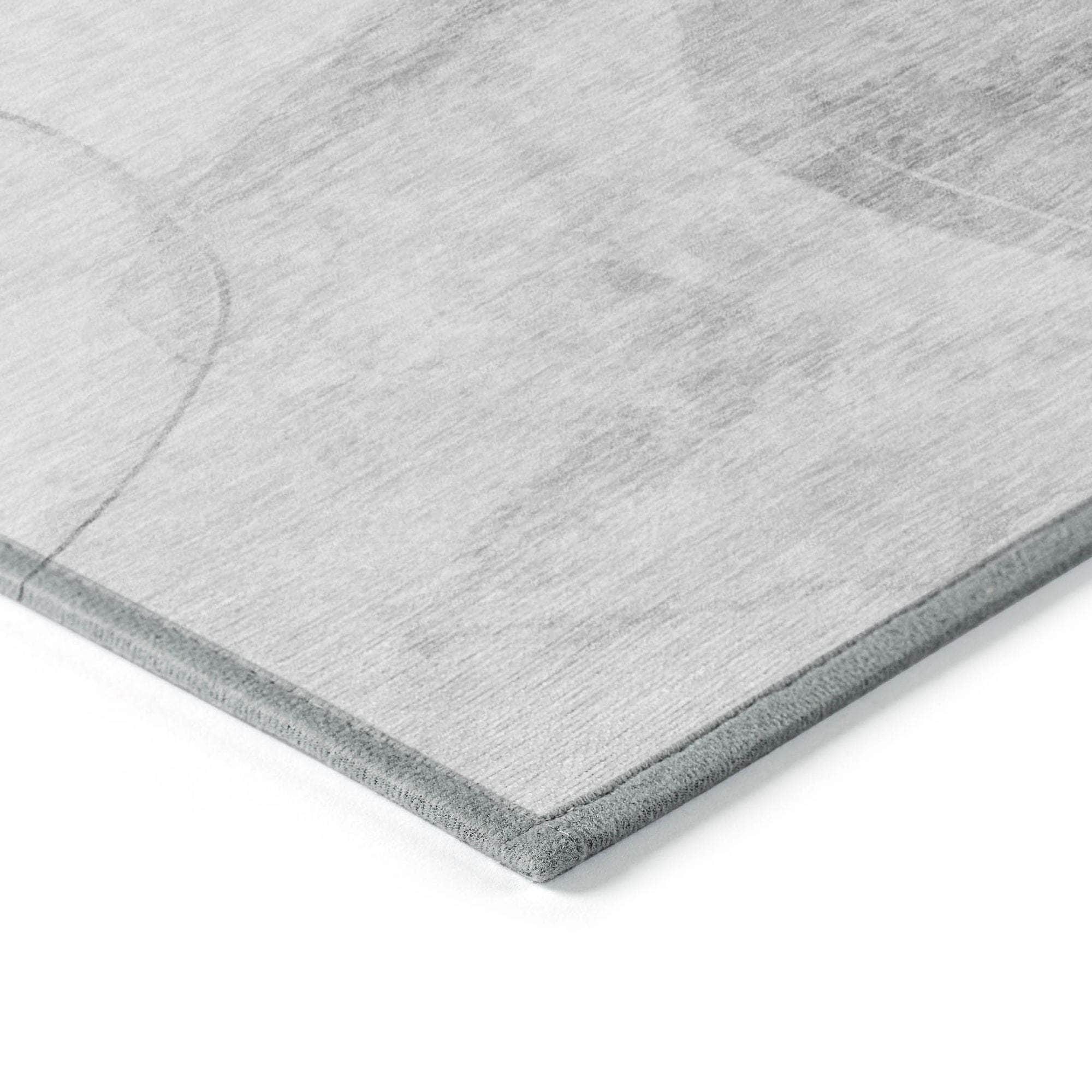 Machine Made ACN545 Gray Rugs