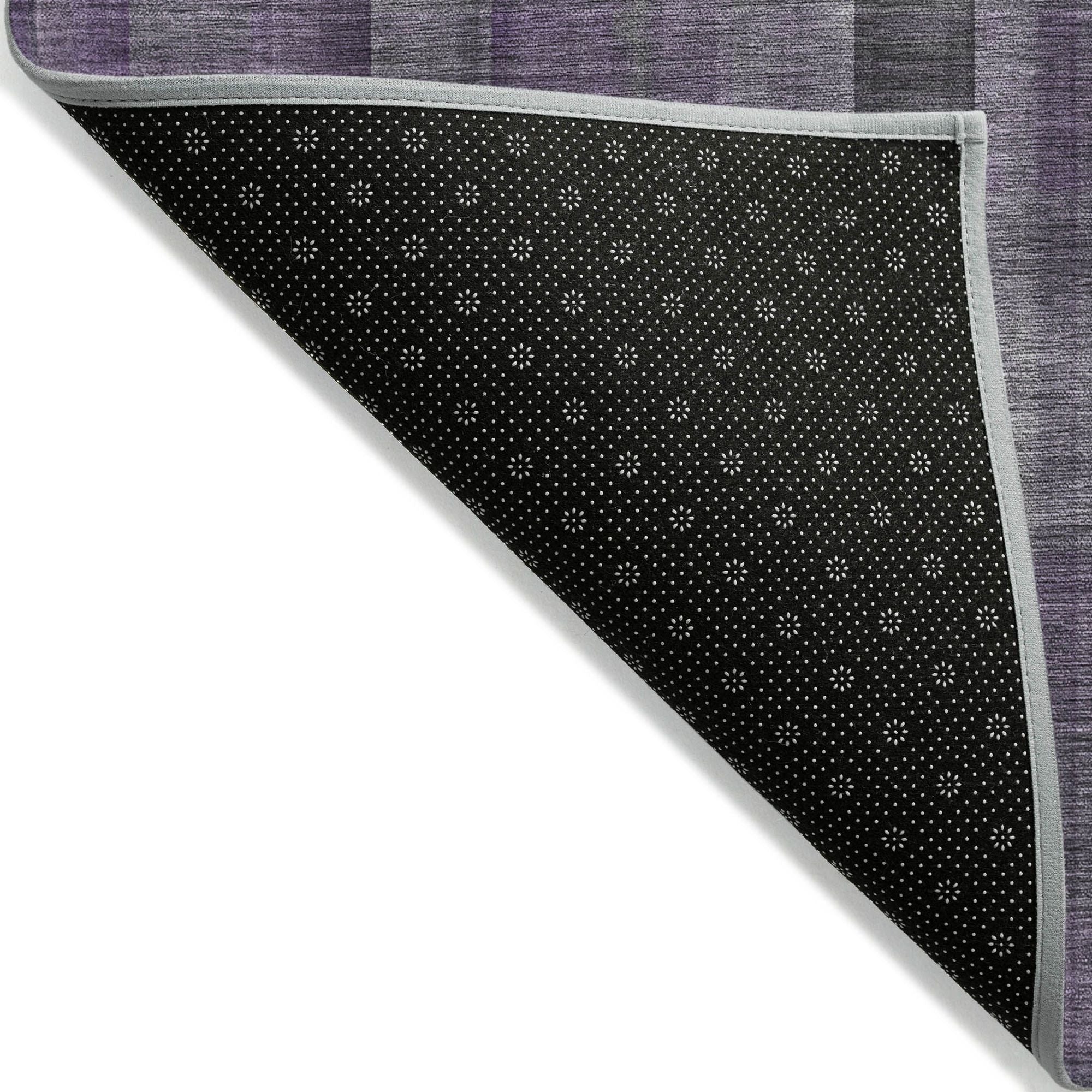 Machine Made ACN548 Purple Rugs