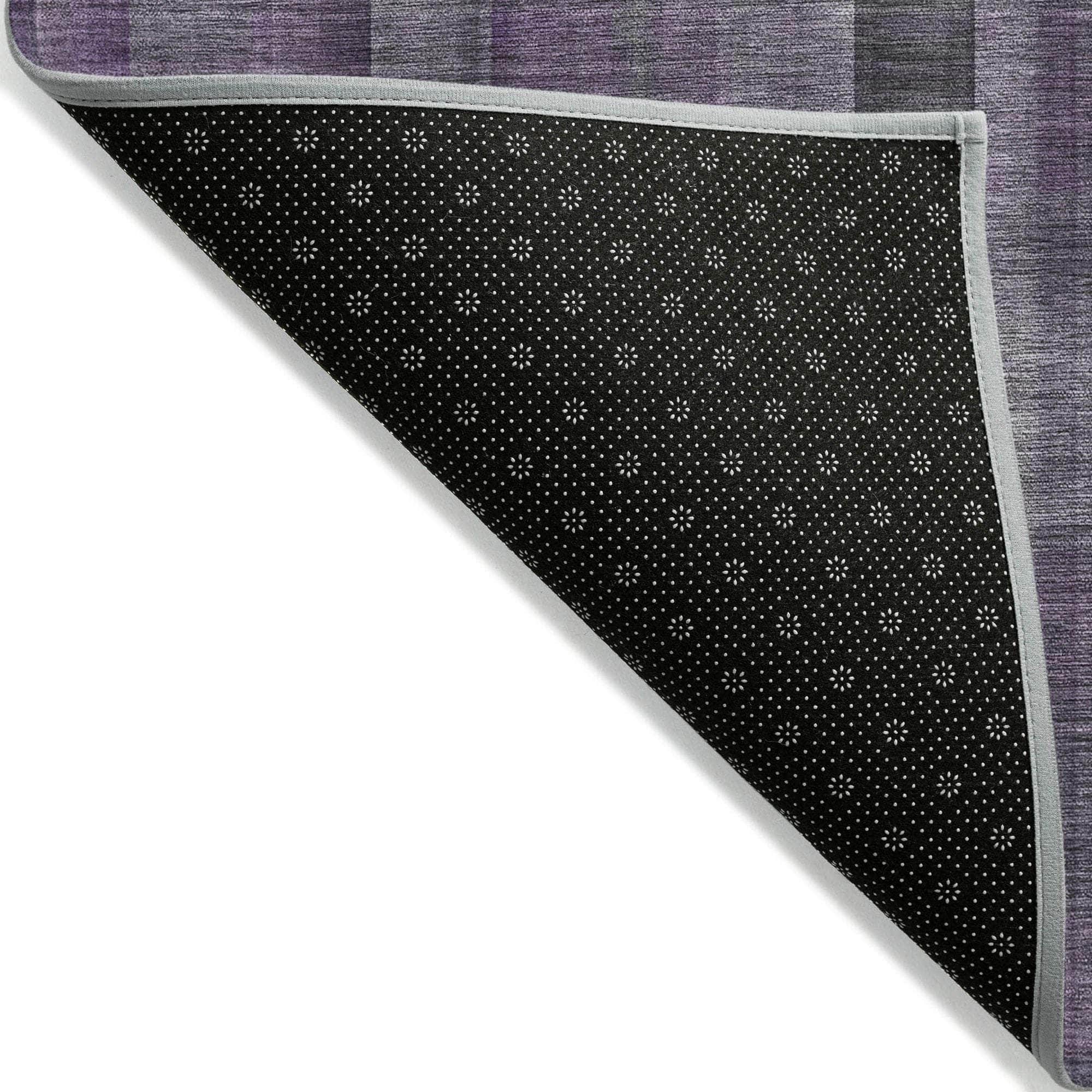 Machine Made ACN548 Purple Rugs