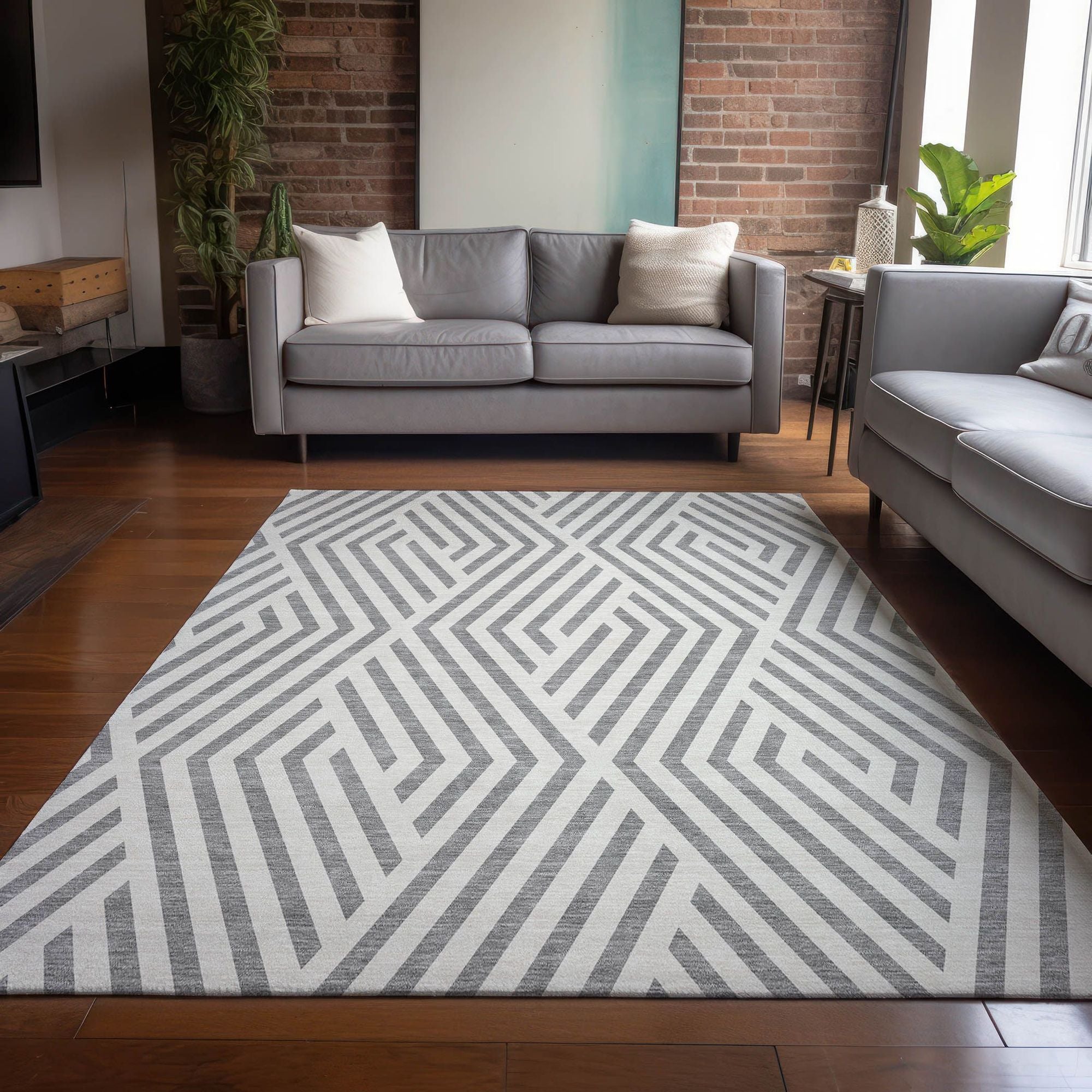 Machine Made ACN550 Gray Rugs #color_gray