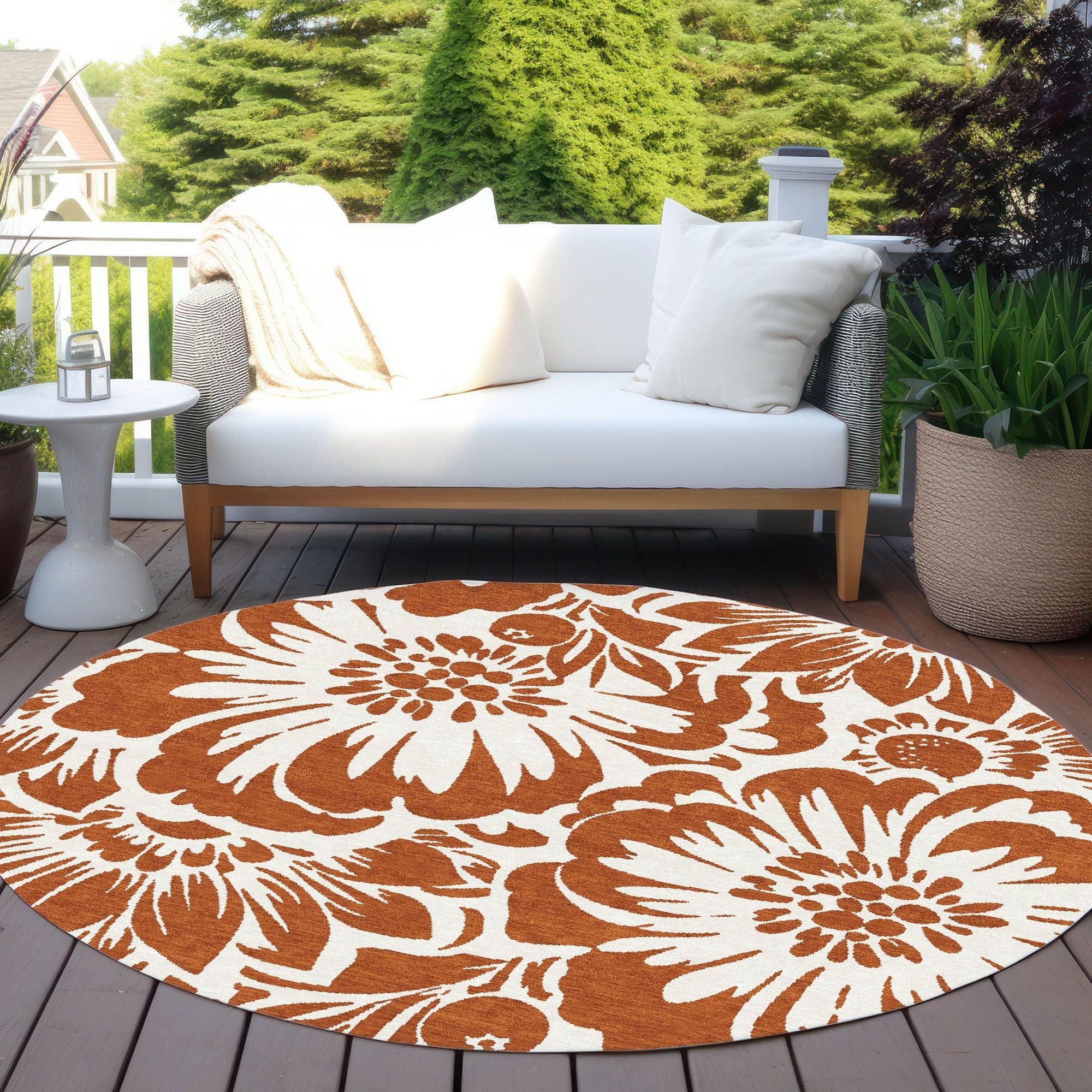 Machine Made ACN551 Paprika Orange Rugs #color_paprika orange