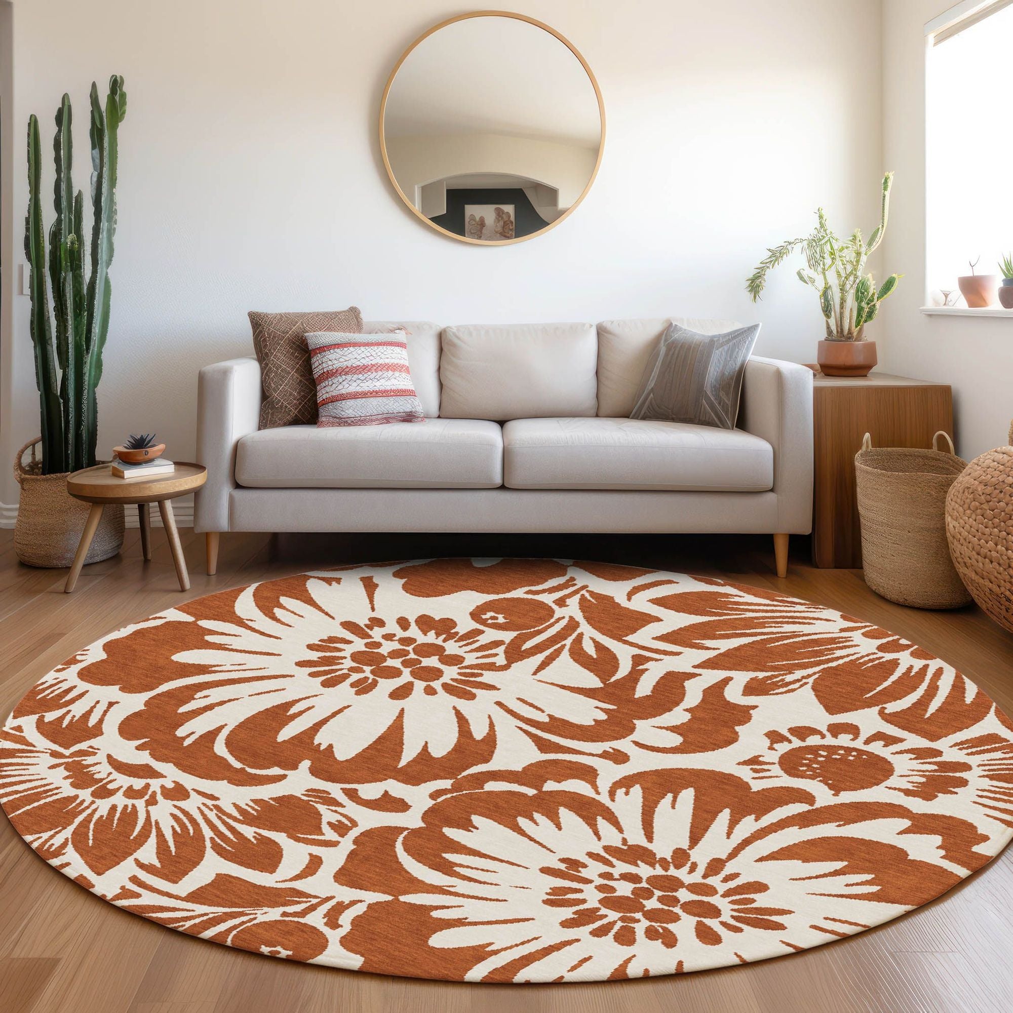 Machine Made ACN551 Paprika Orange Rugs #color_paprika orange