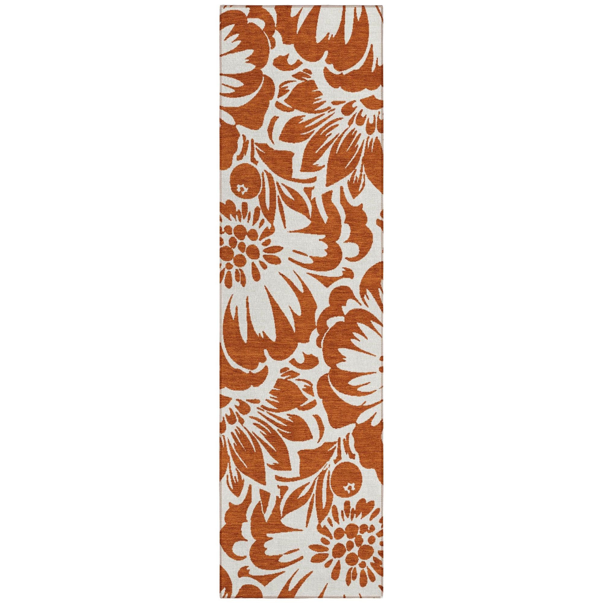 Machine Made ACN551 Paprika Orange Rugs #color_paprika orange