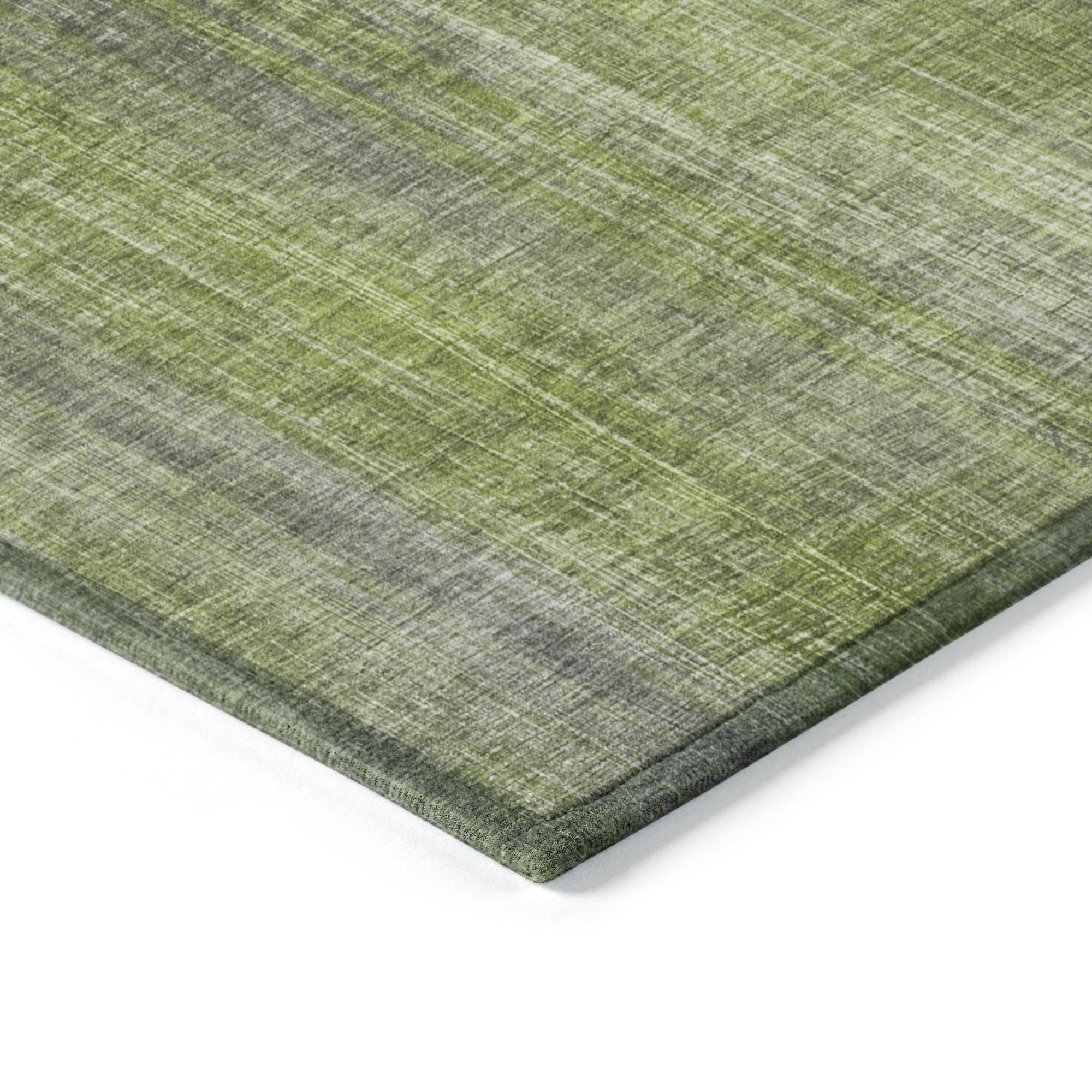 Machine Made ACN552 Green Rugs
