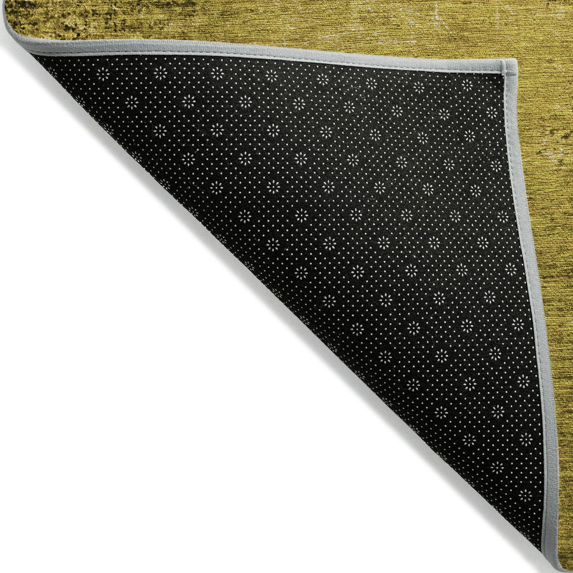 Machine Made ACN554 Gold Rugs