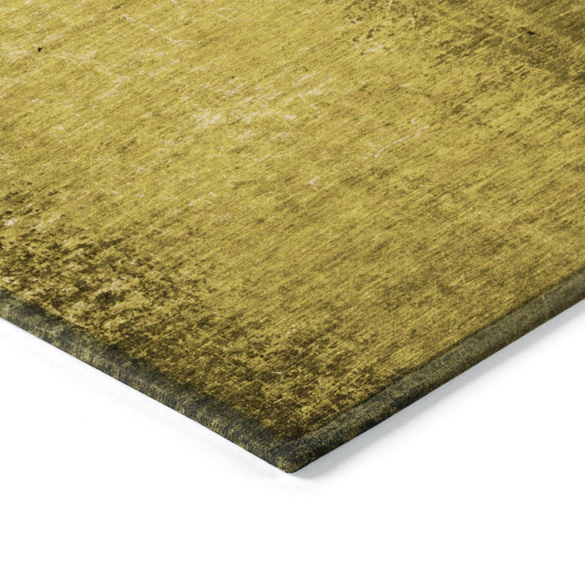 Machine Made ACN554 Gold Rugs