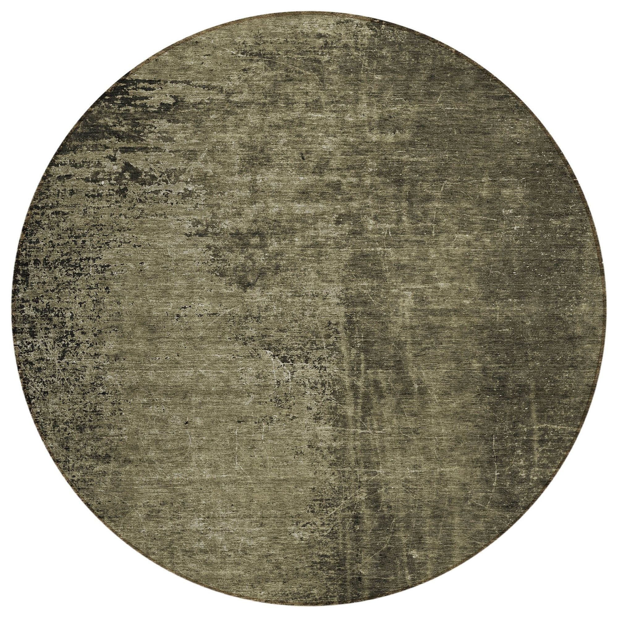 Machine Washable Gray Rug - Indoor / Outdoor - Kids / Pet Friendly Organic Print Rug