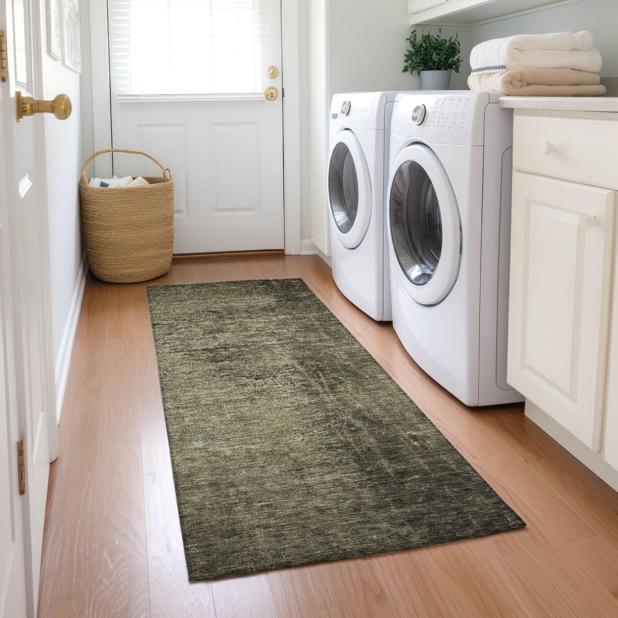 Machine Made ACN554 Gray Rugs