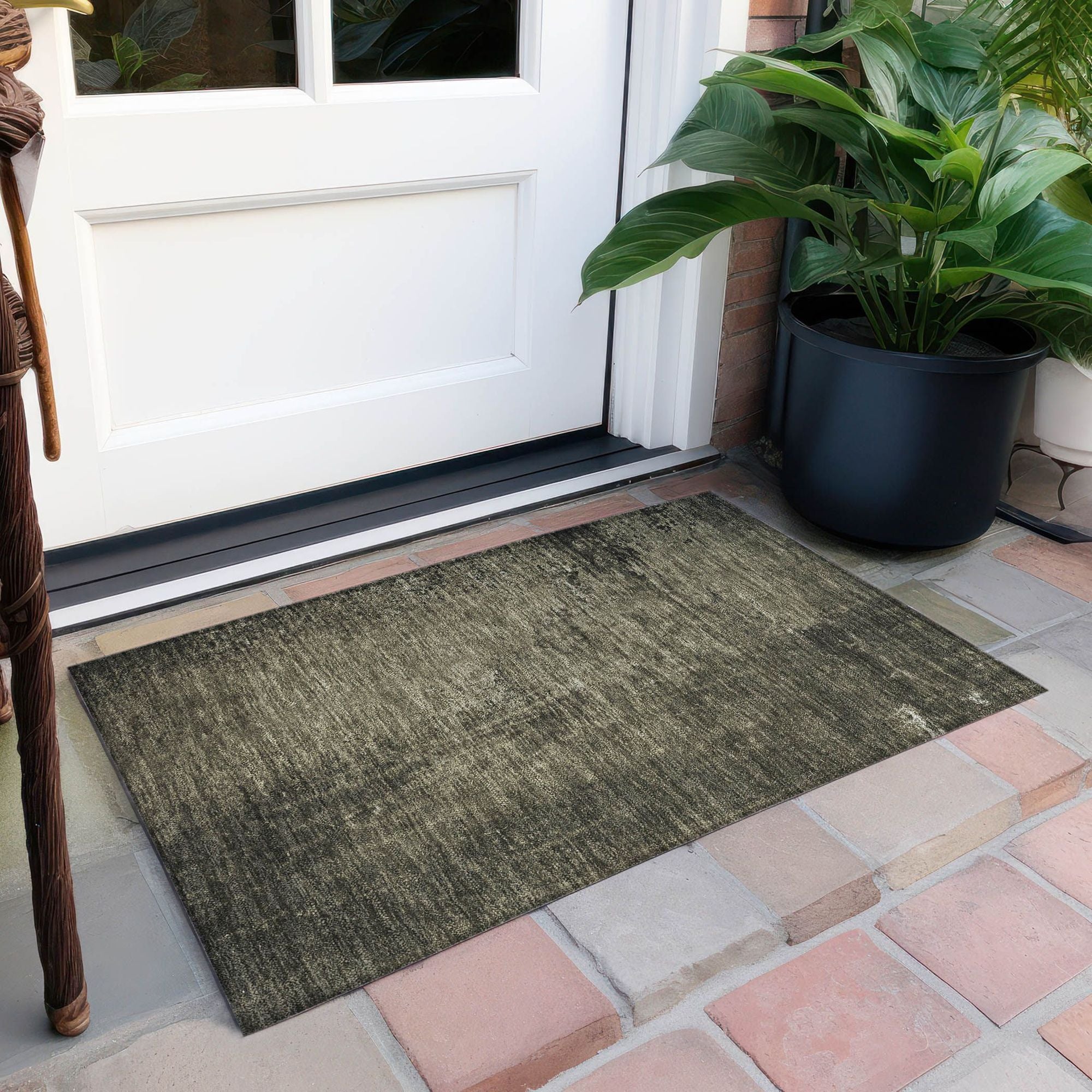 Machine Made ACN554 Gray Rugs