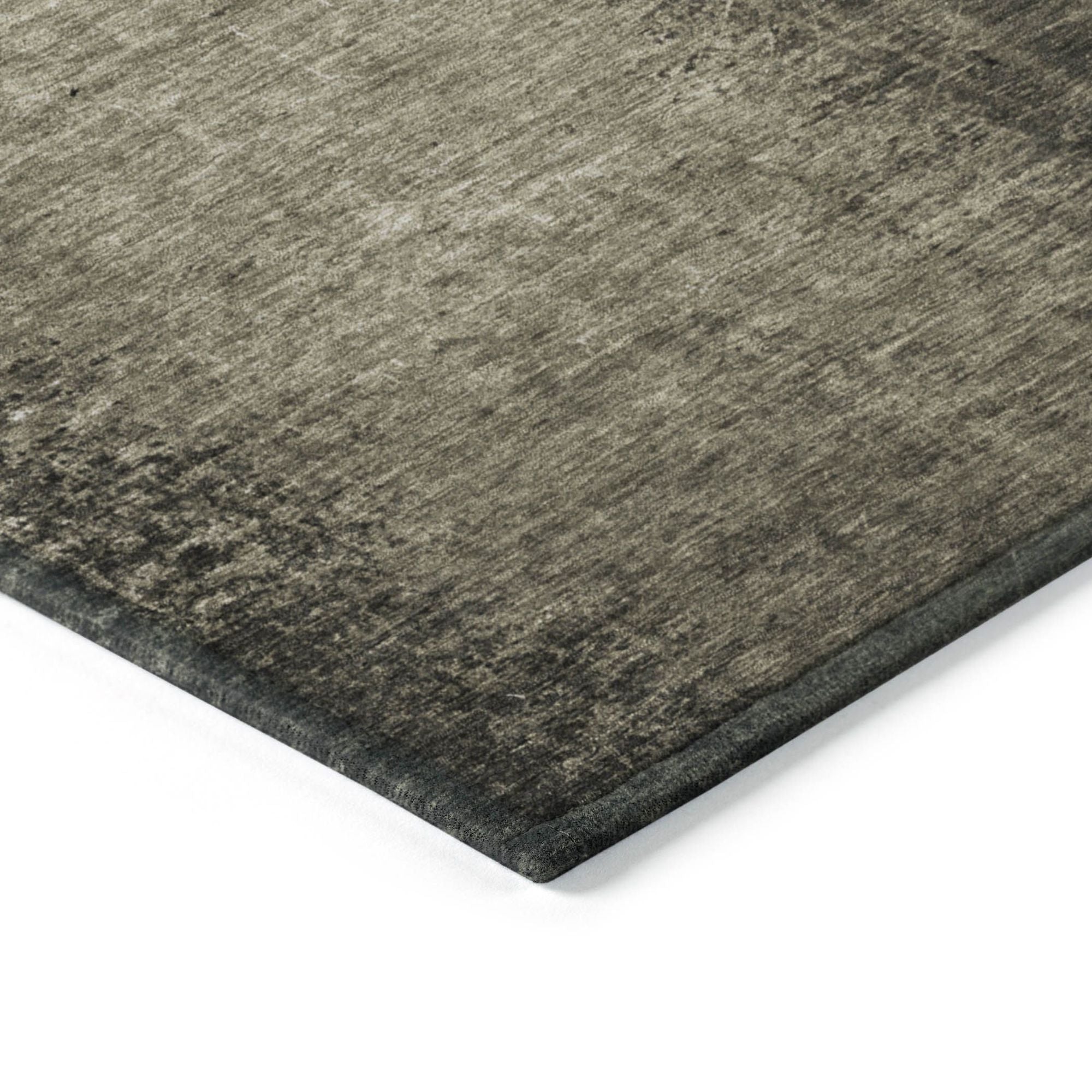 Machine Made ACN554 Gray Rugs