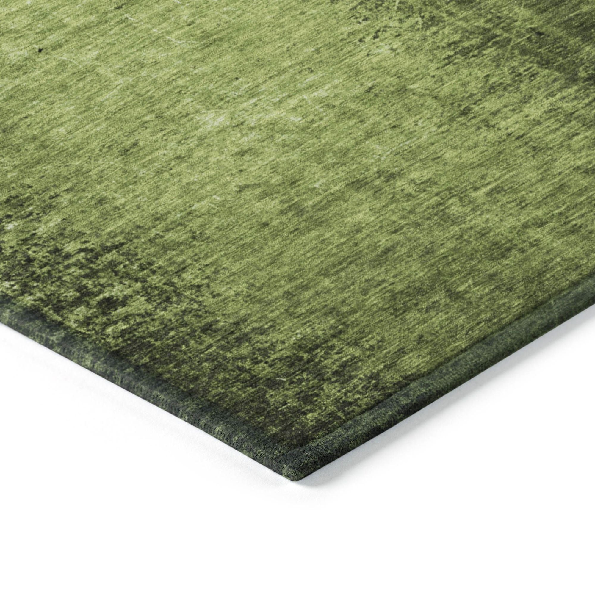 Machine Made ACN554 Green Rugs
