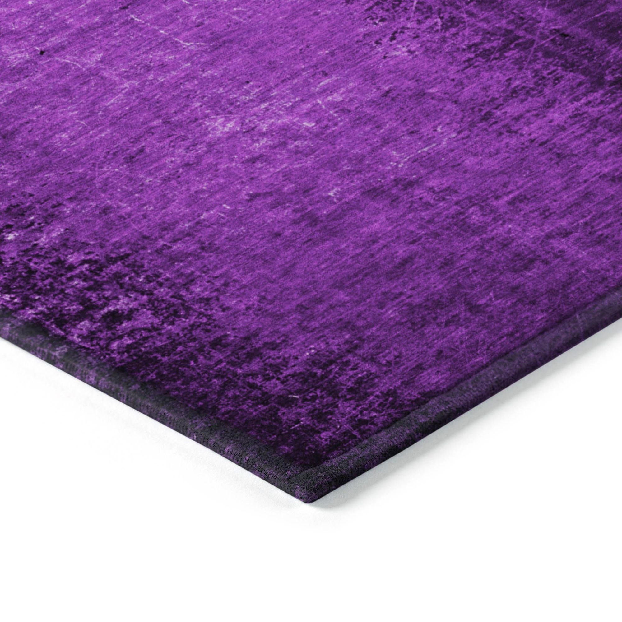 Machine Made ACN554 Purple Rugs
