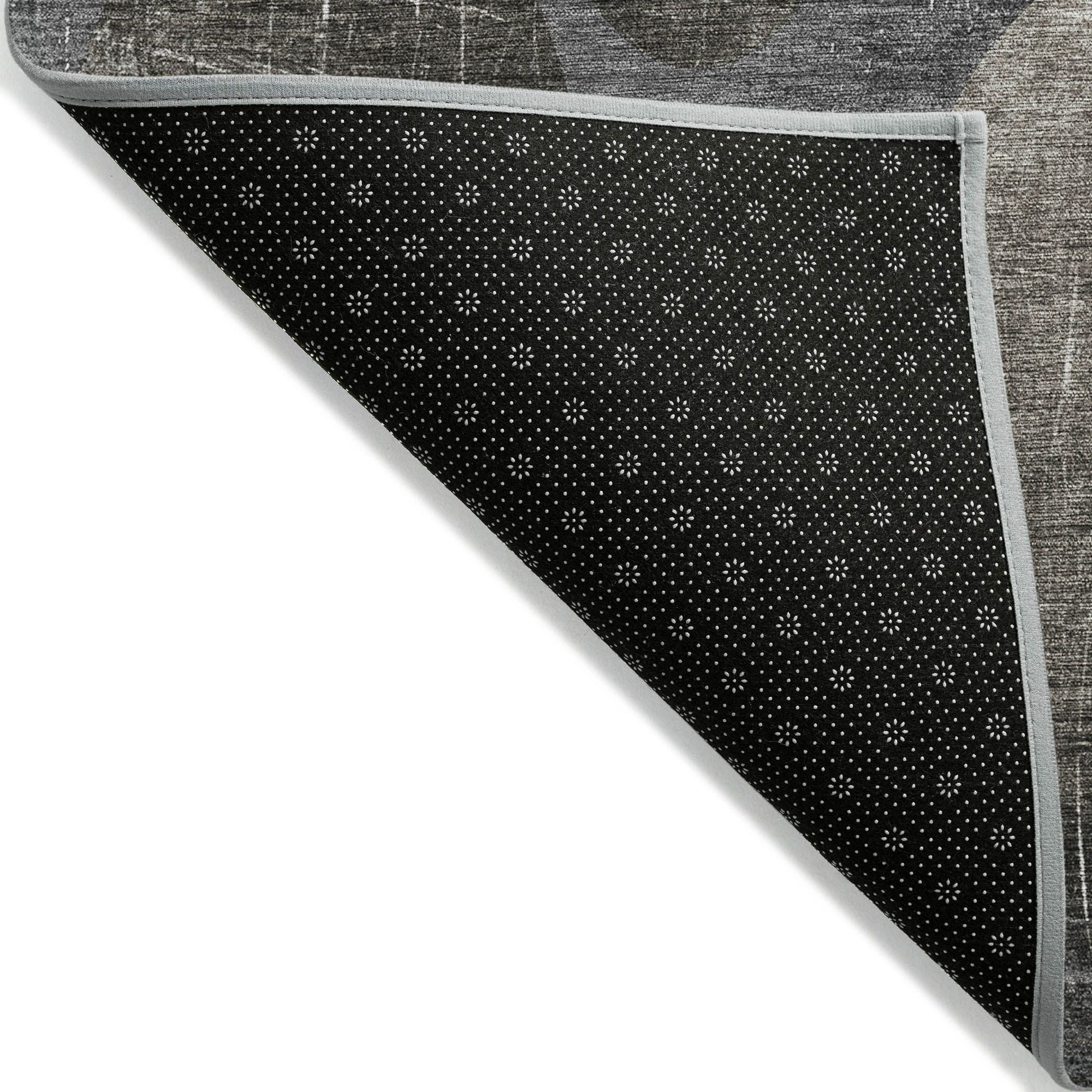 Machine Made ACN556 Brown Rugs