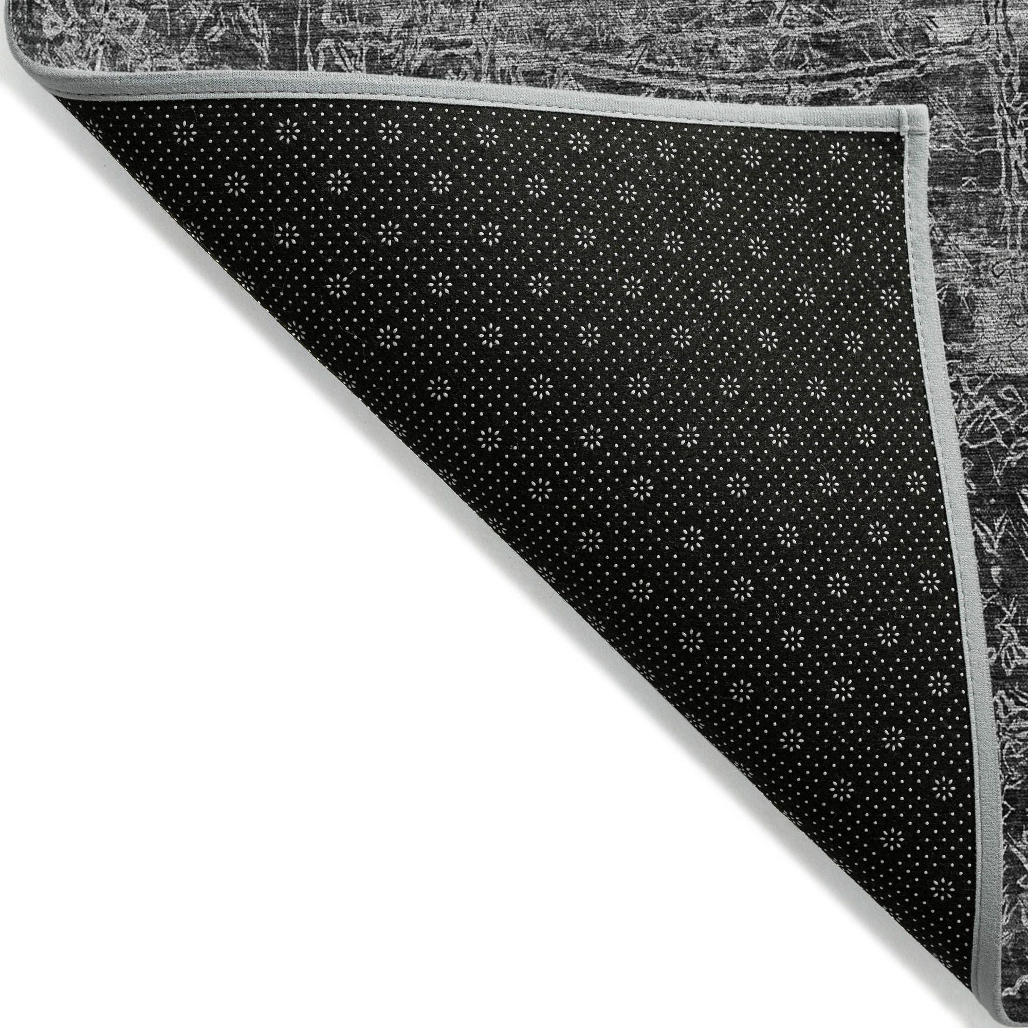 Machine Made ACN559 Gray Rugs