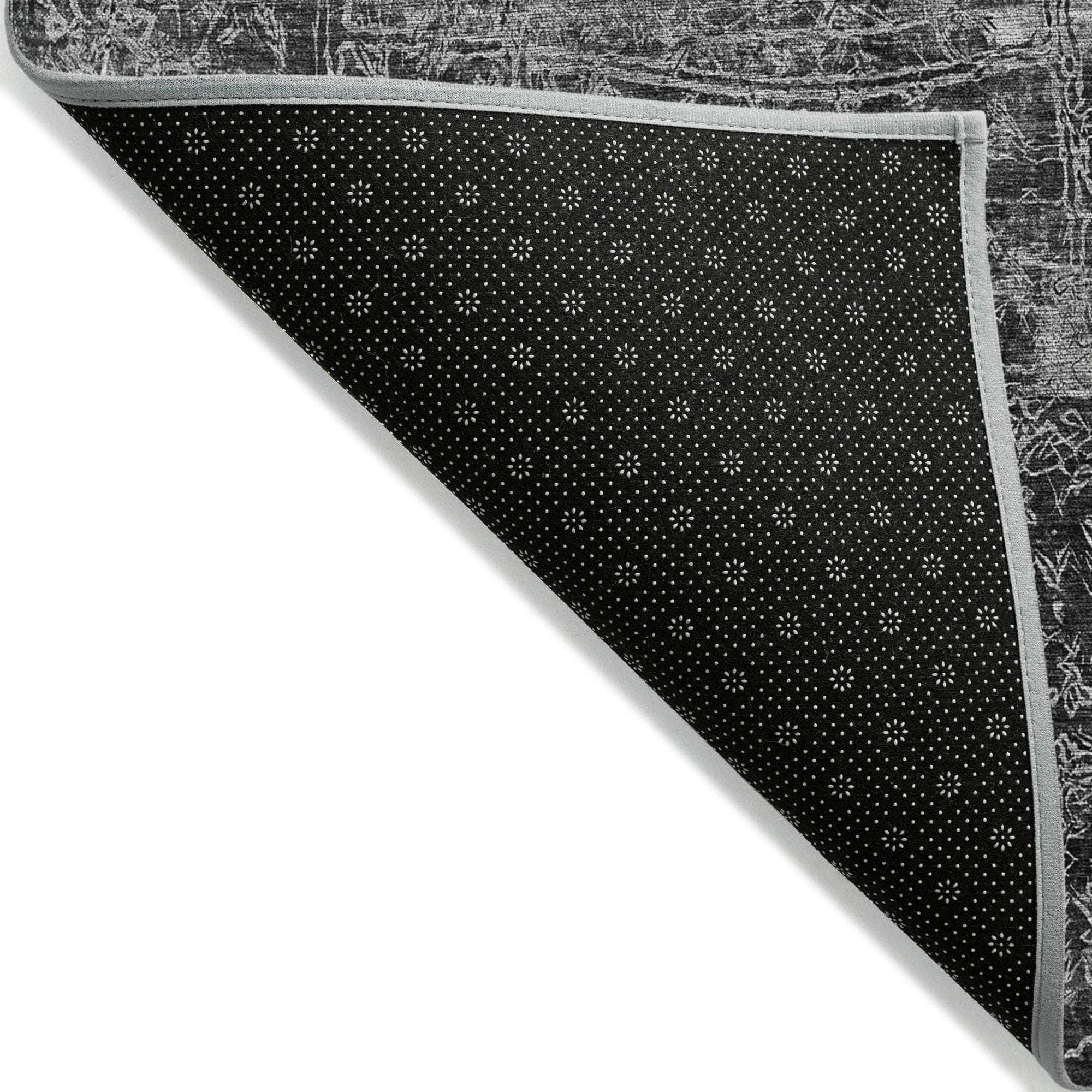 Machine Made ACN559 Gray Rugs