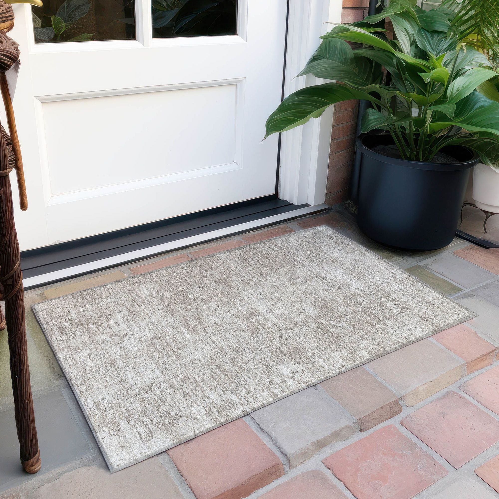 Machine Made ACN559 Ivory Rugs