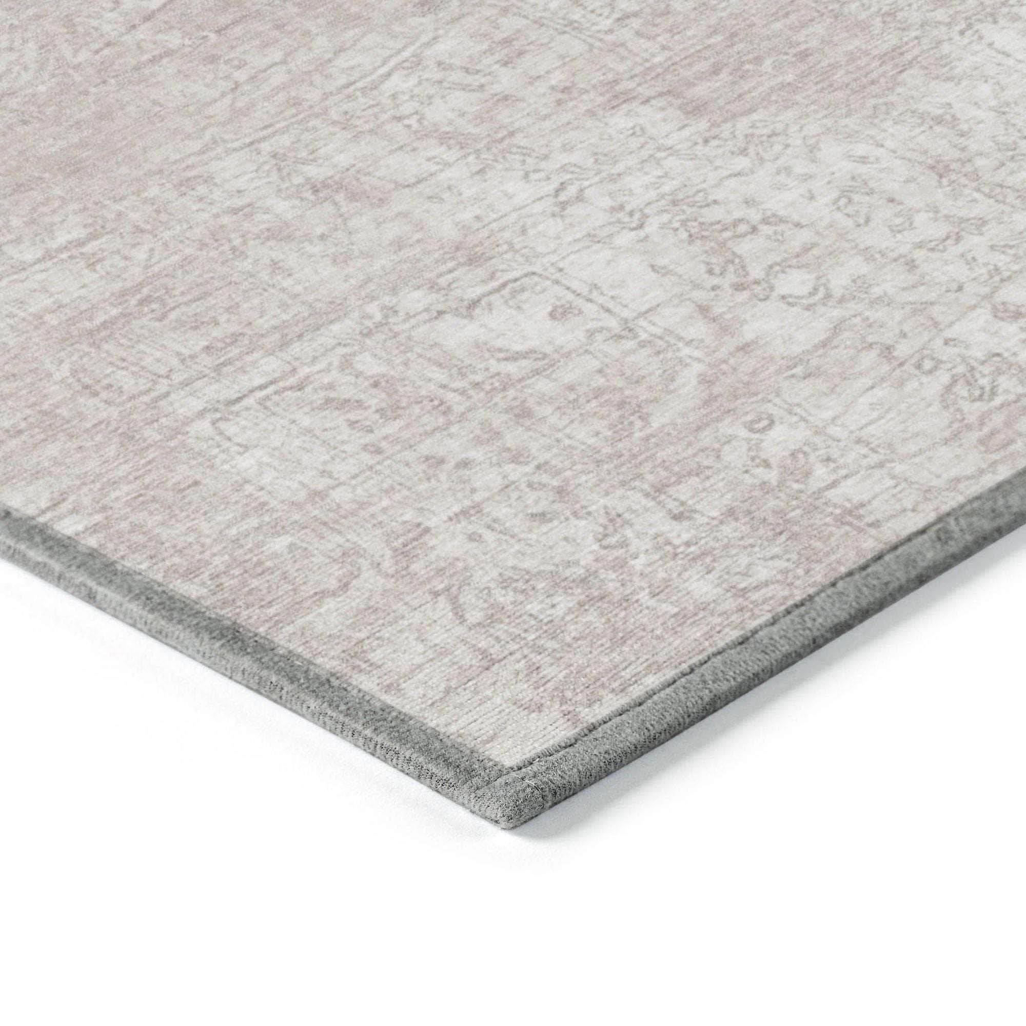 Machine Made ACN559 Ivory Rugs