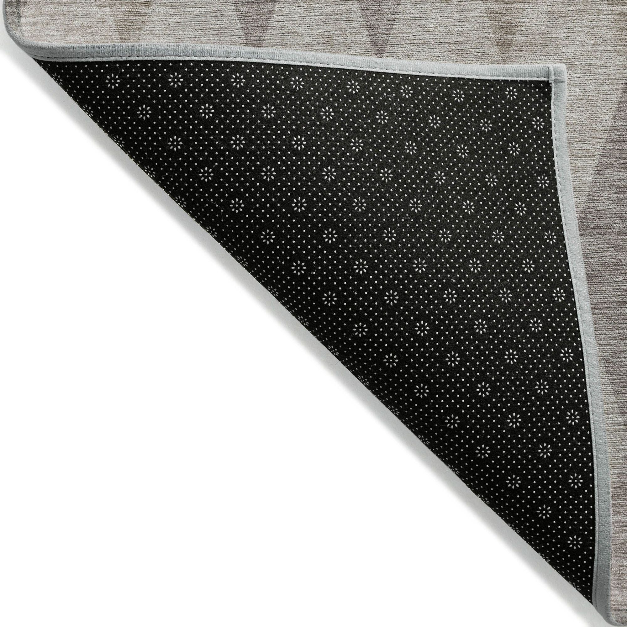 Machine Made ACN561 Beige Brown Rugs