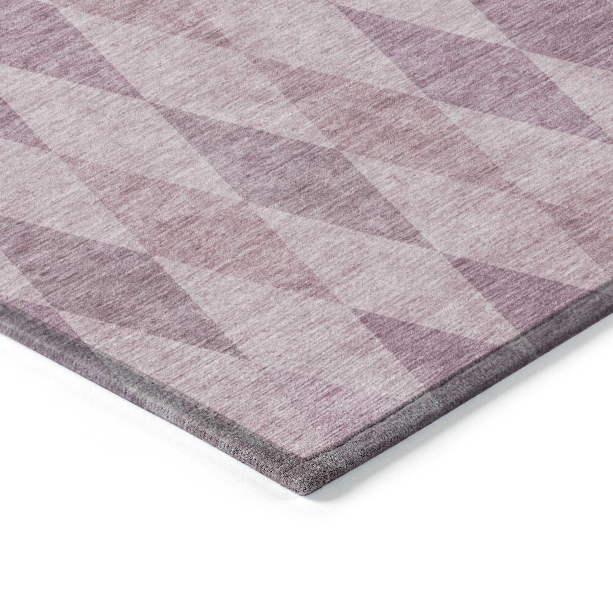 Machine Made ACN561 Blush Pink Rugs