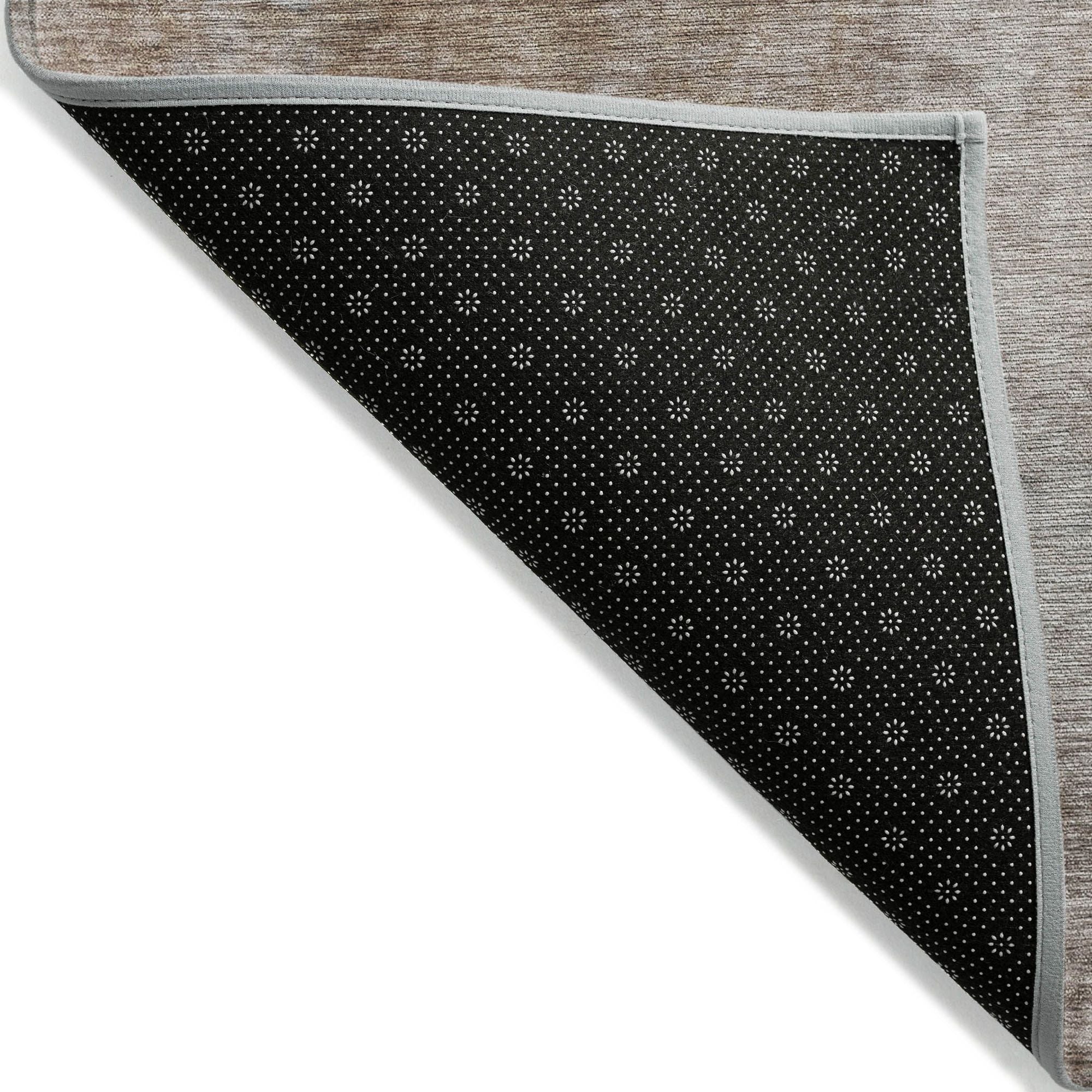 Machine Made ACN562 Mocha Brown Rugs