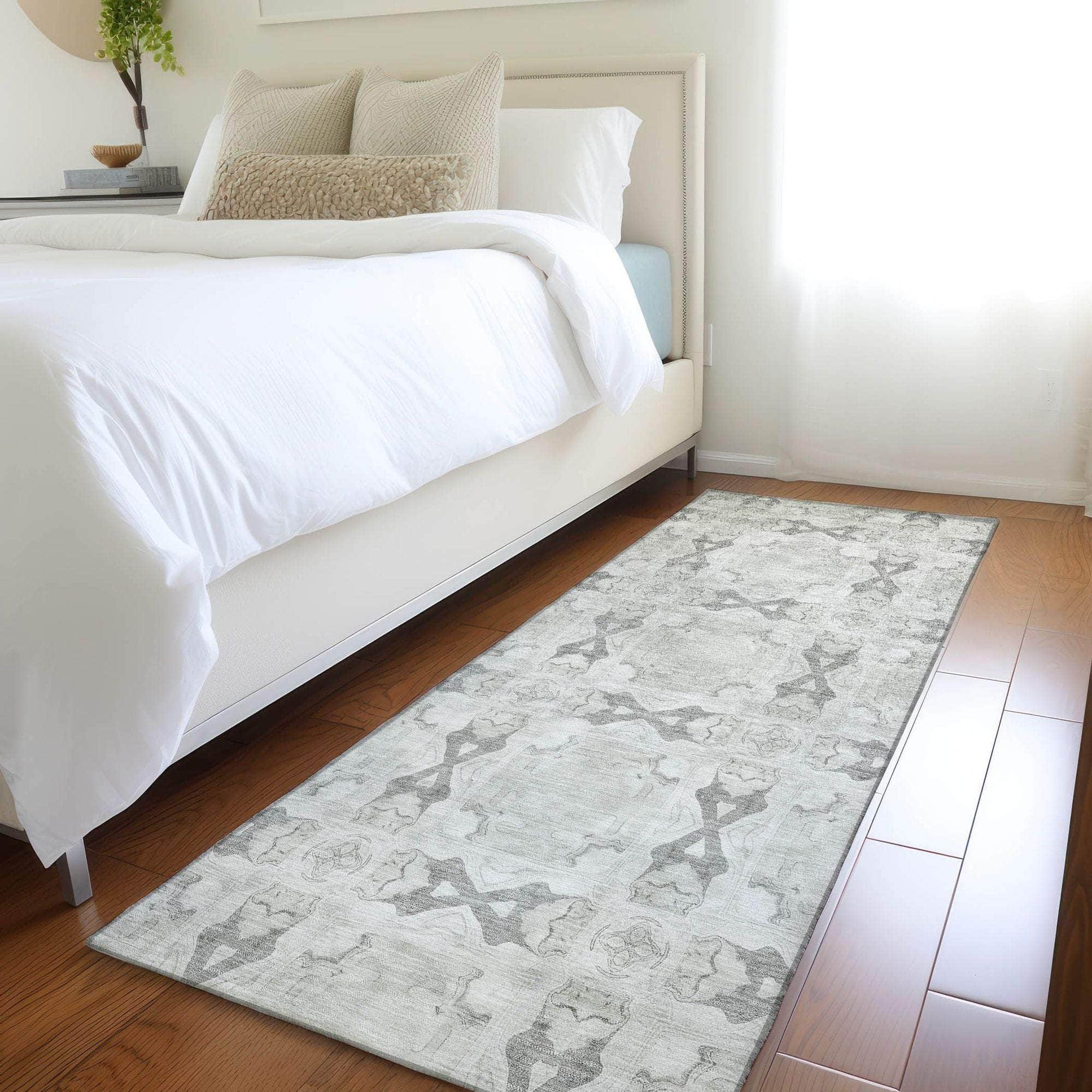 Machine Made ACN564 Ivory Rugs