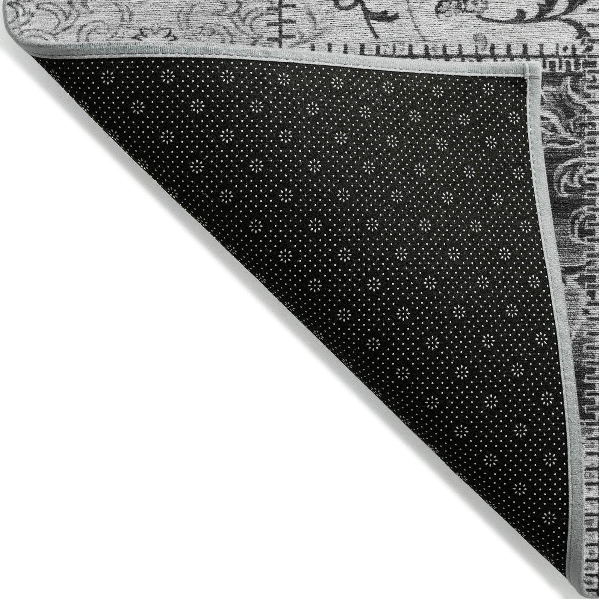 Machine Made ACN566 Gray Rugs