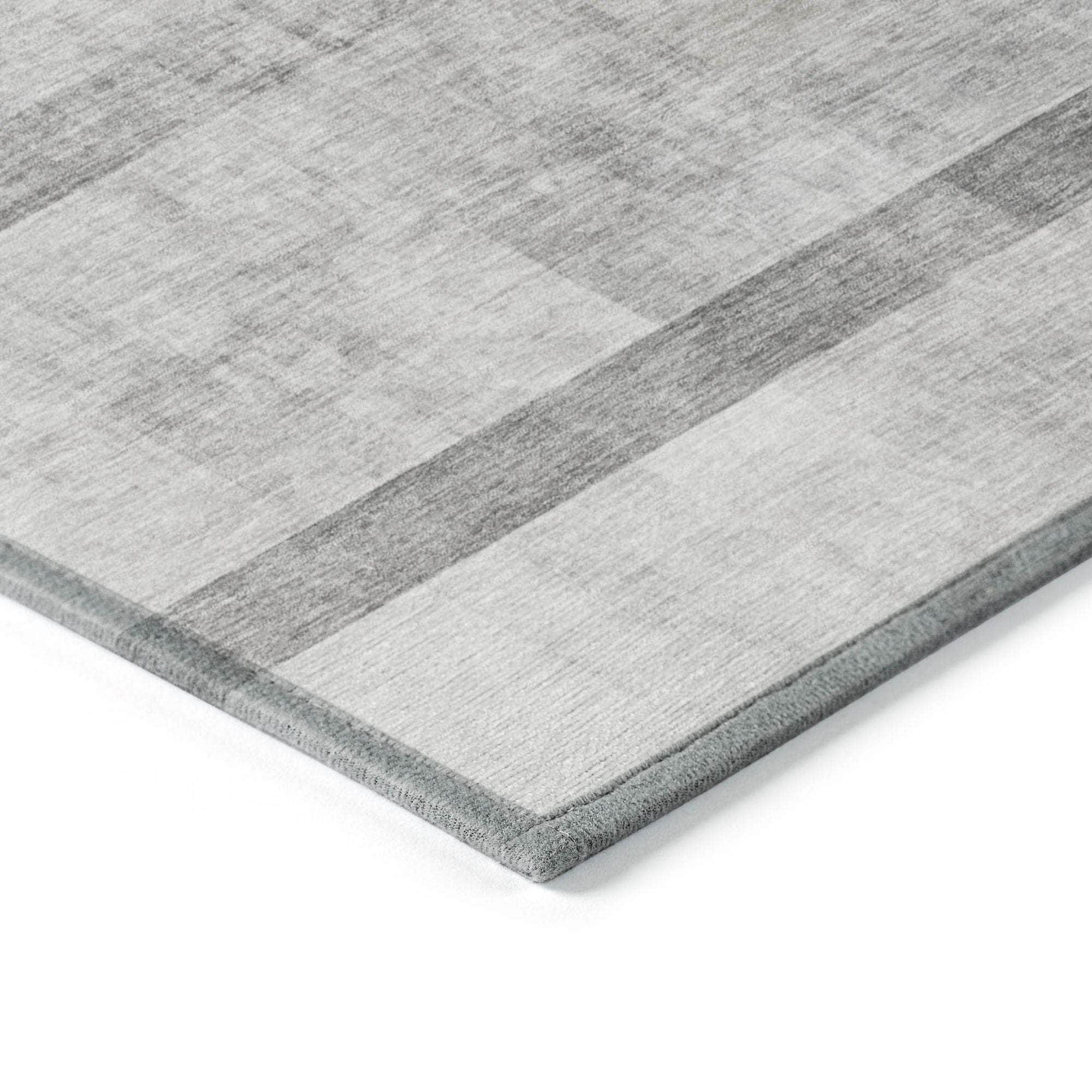 Machine Made ACN568 Gray Rugs