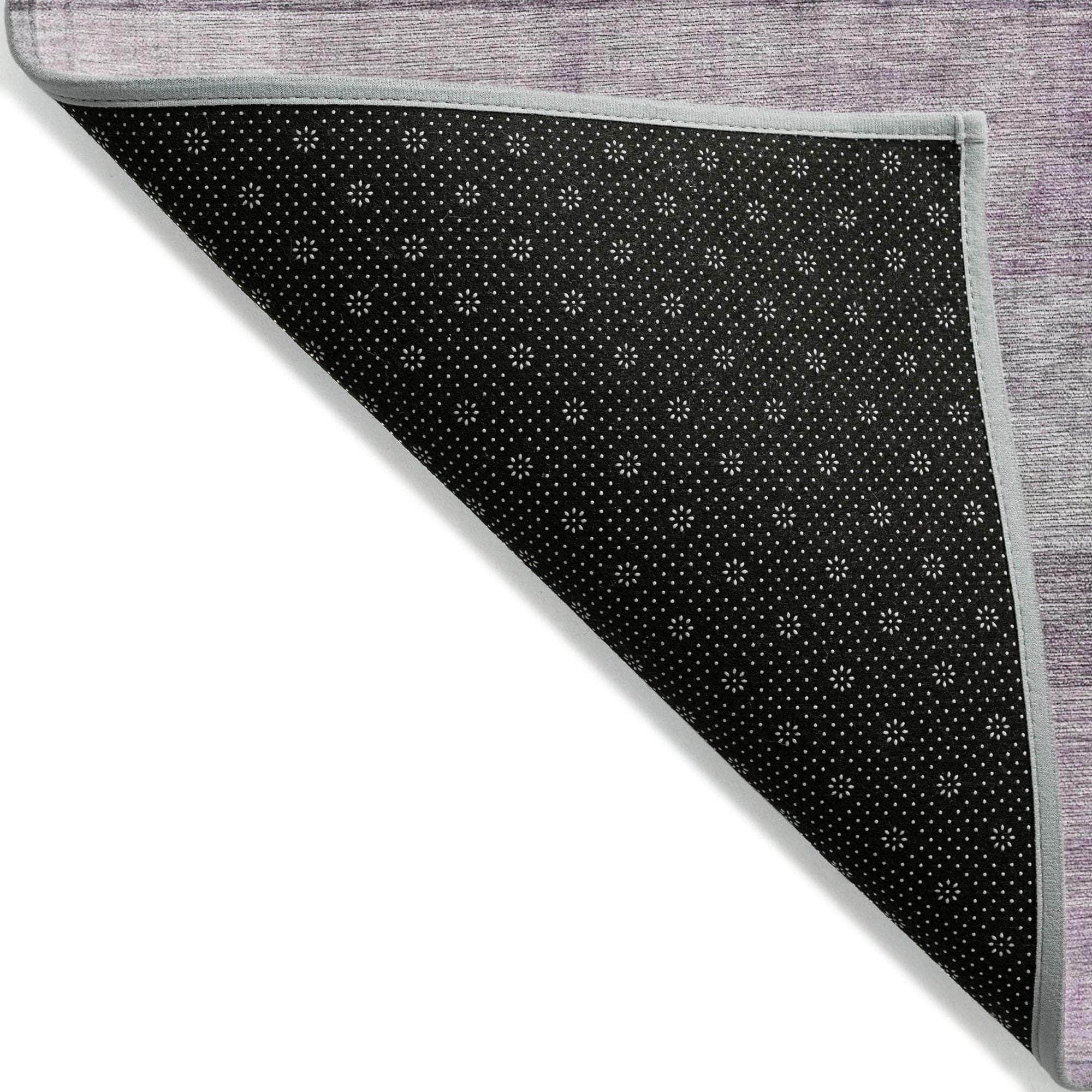 Machine Made ACN568 Purple Rugs
